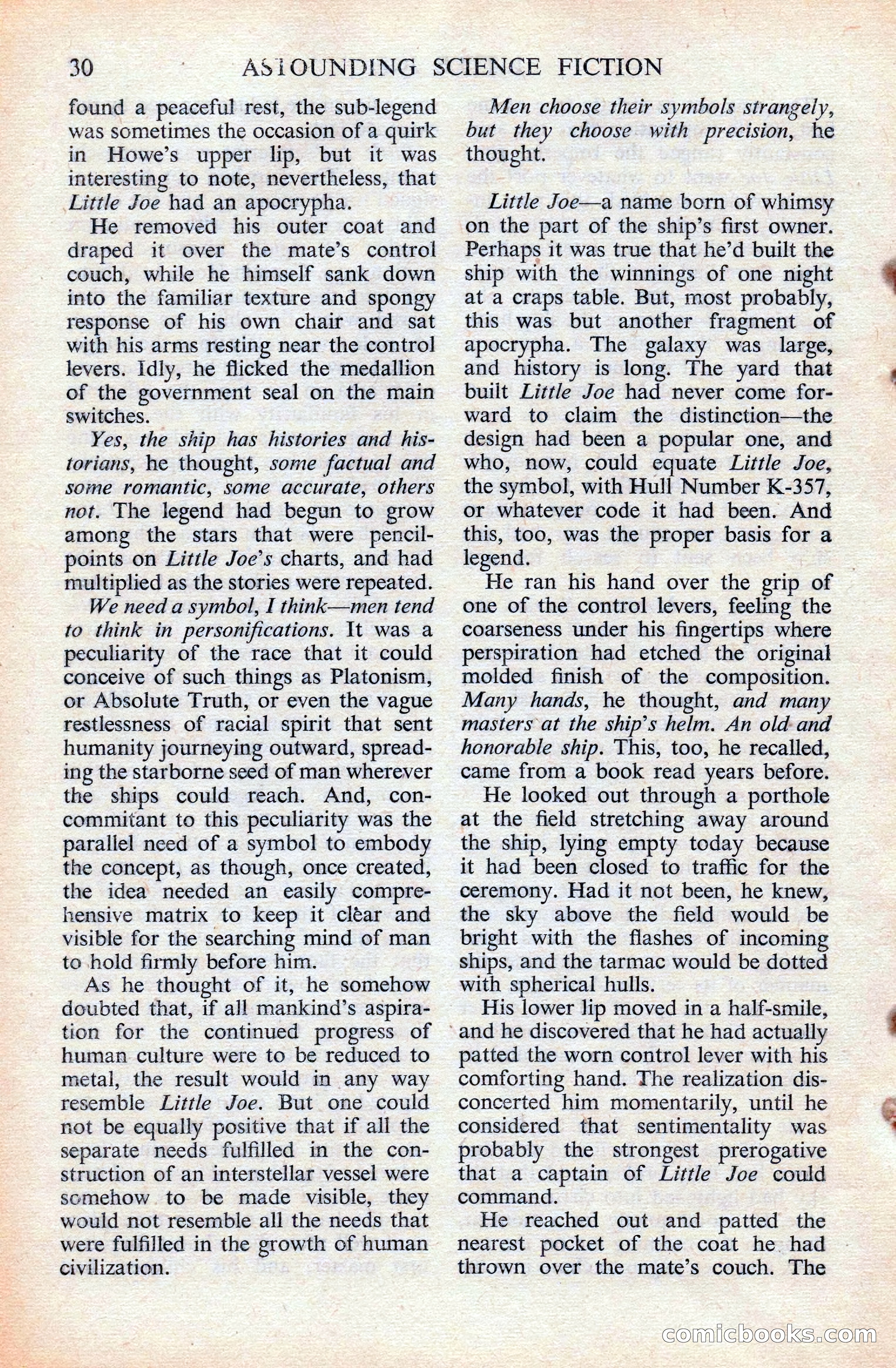 Astounding Science Fiction, British Edition — page 32 of 132