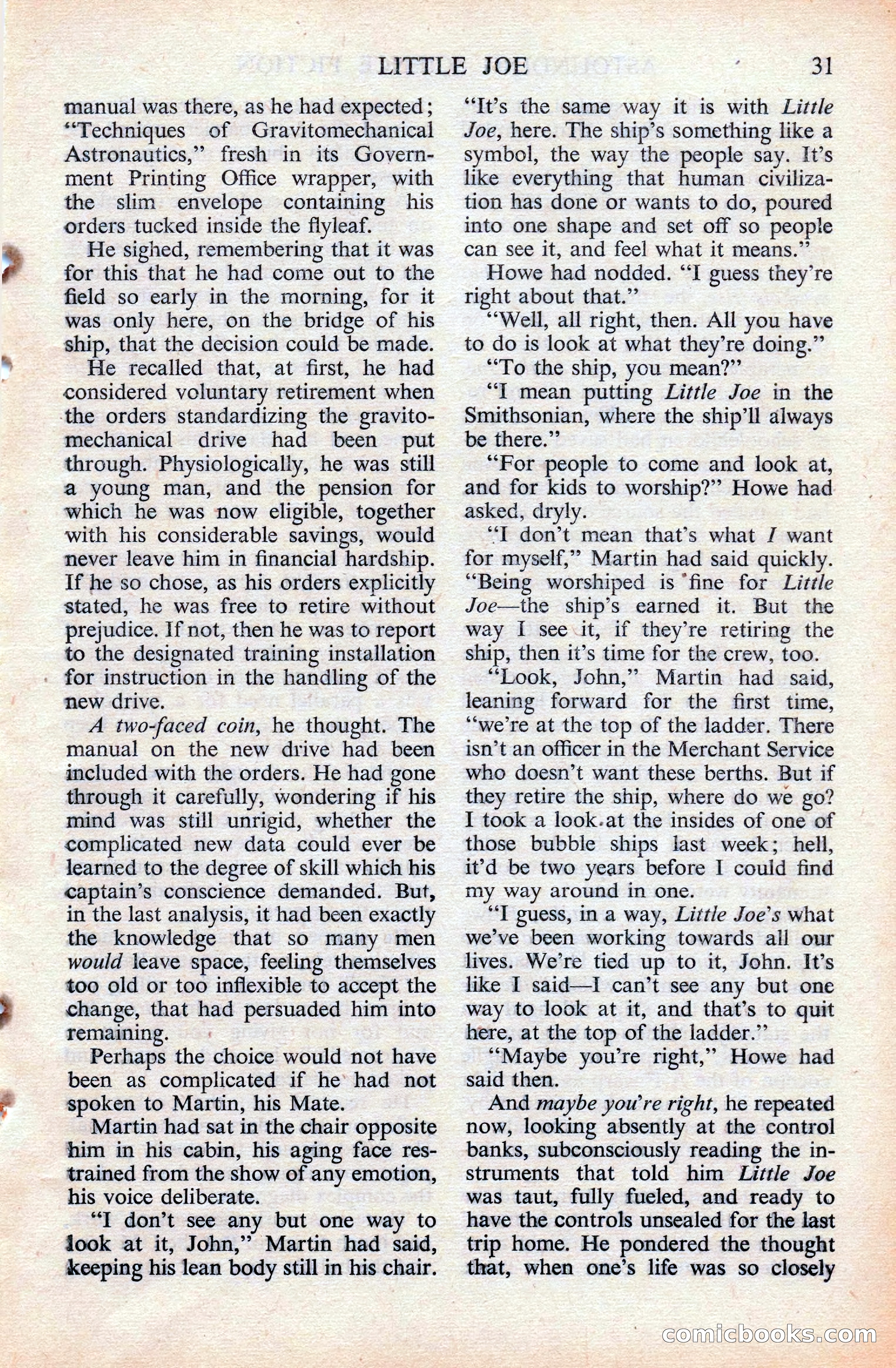 Astounding Science Fiction, British Edition — page 33 of 132