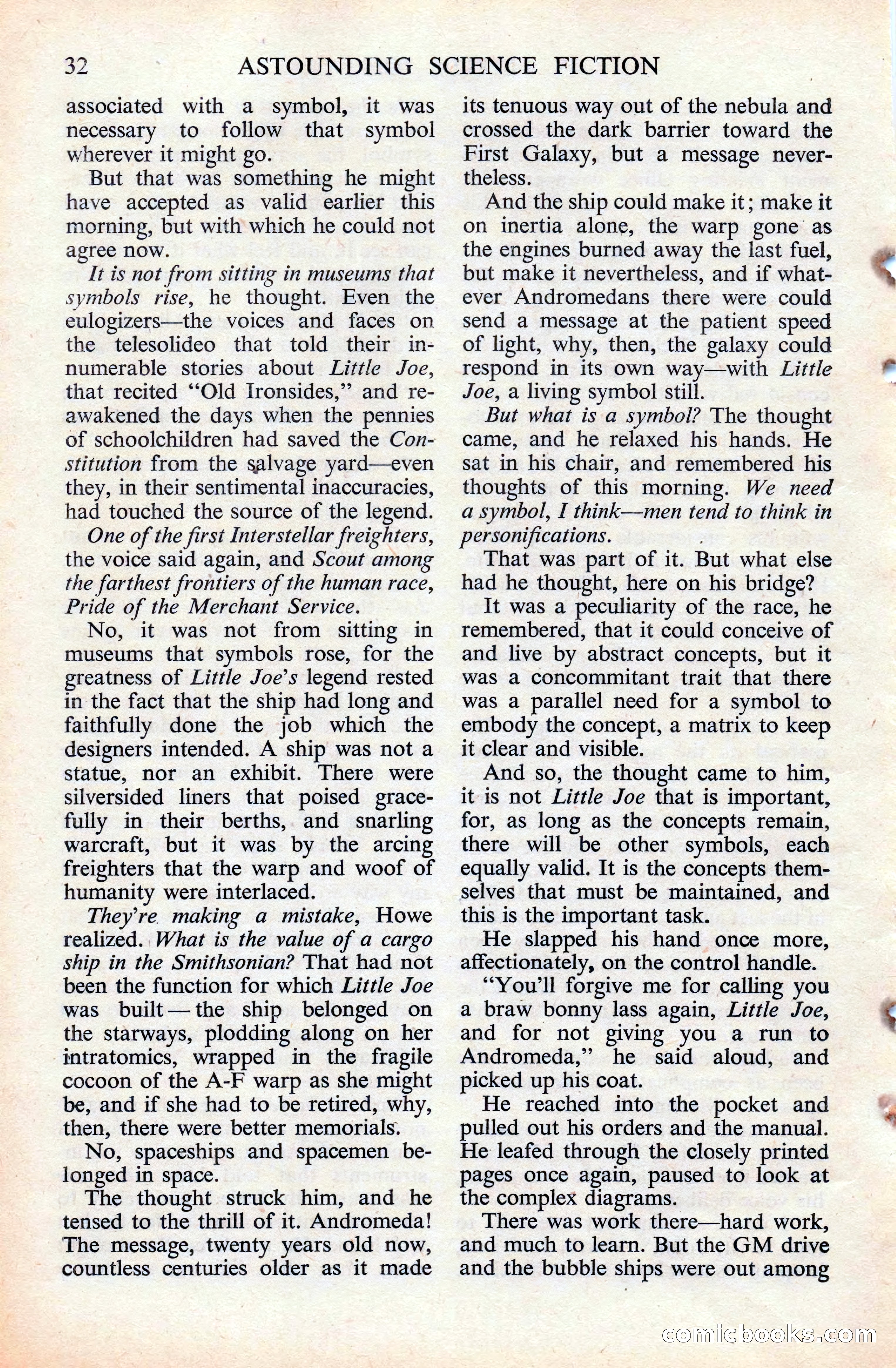 Astounding Science Fiction, British Edition — page 34 of 132
