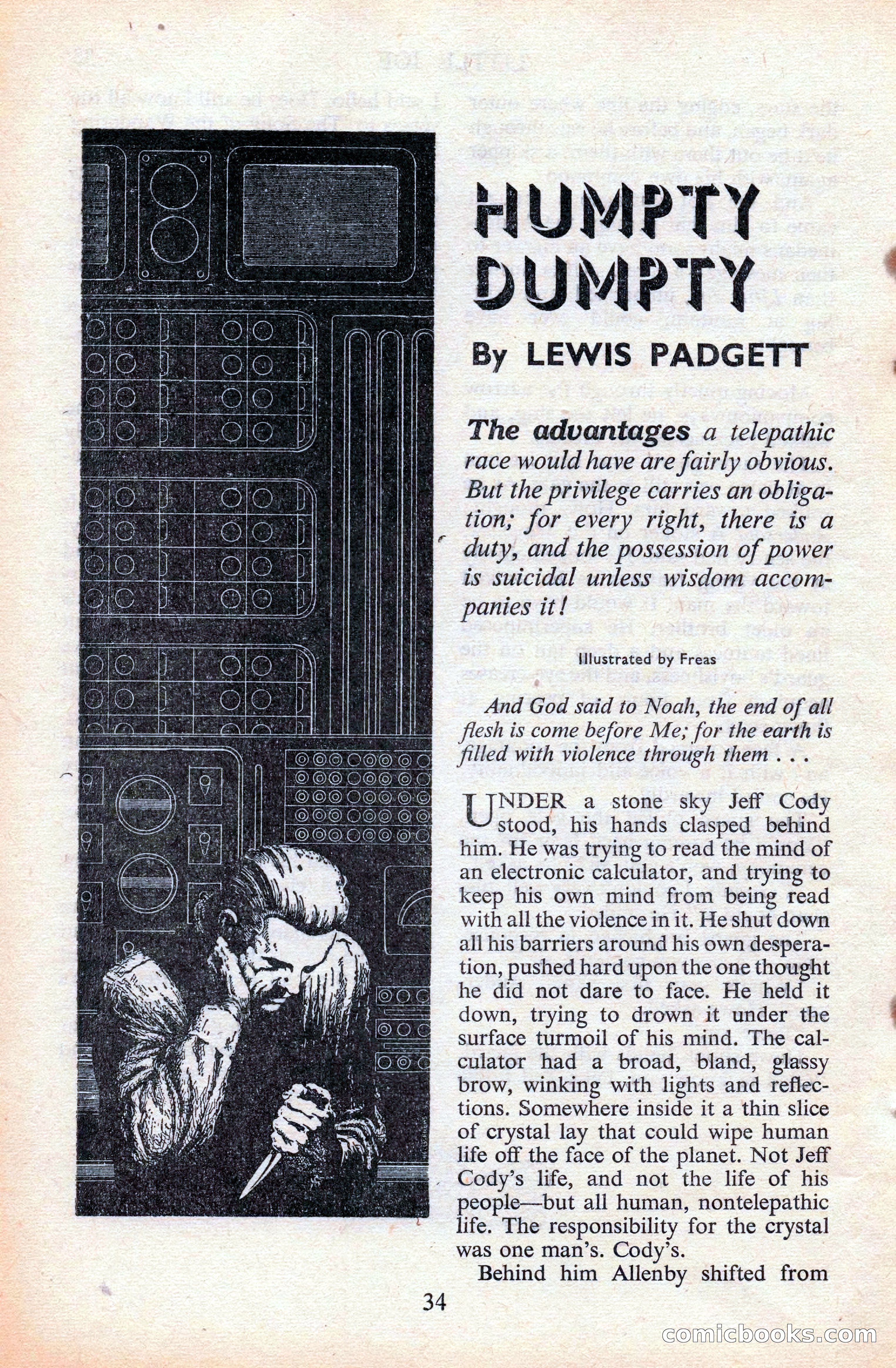 Astounding Science Fiction, British Edition — page 36 of 132