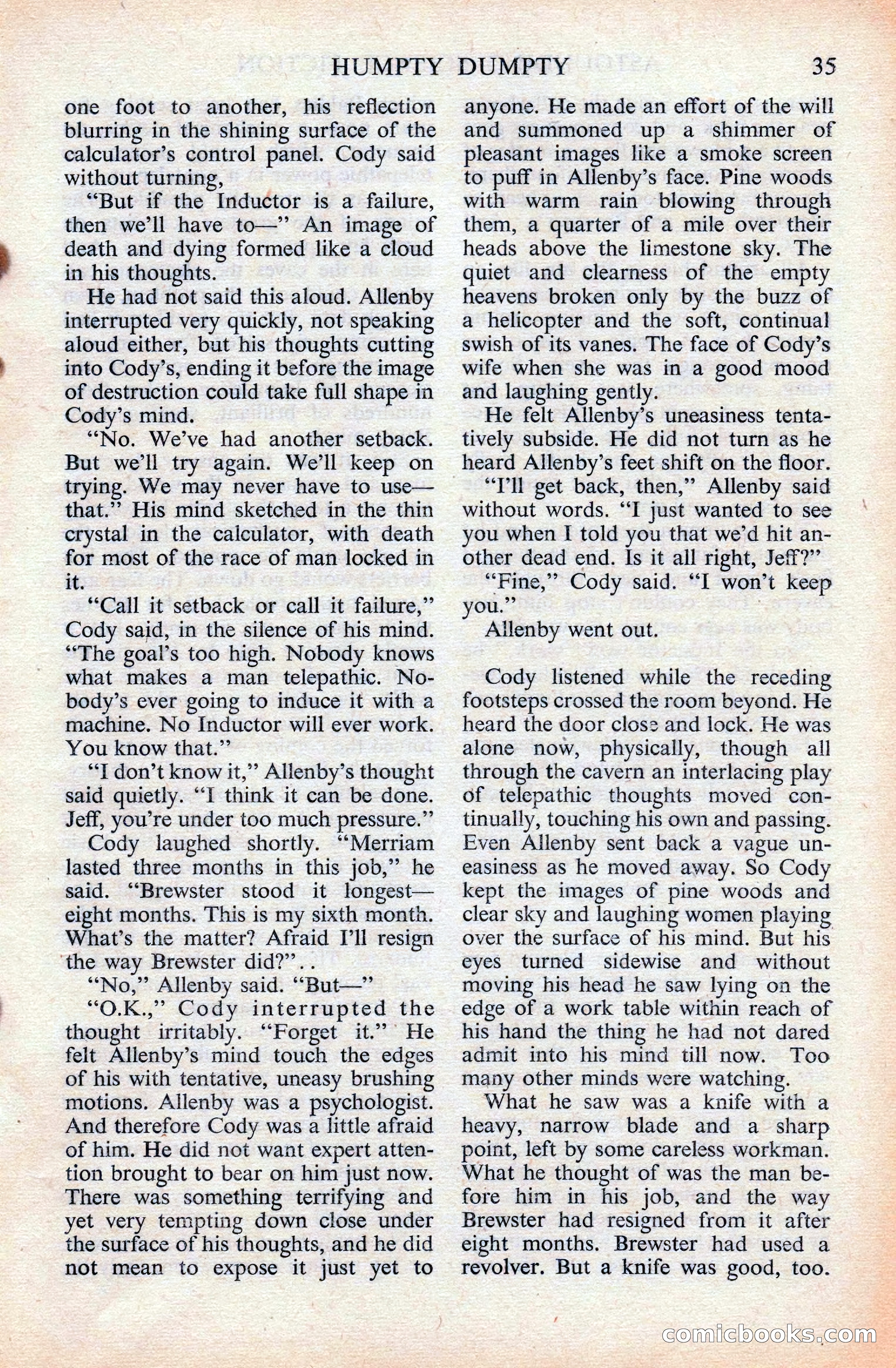 Astounding Science Fiction, British Edition — page 37 of 132