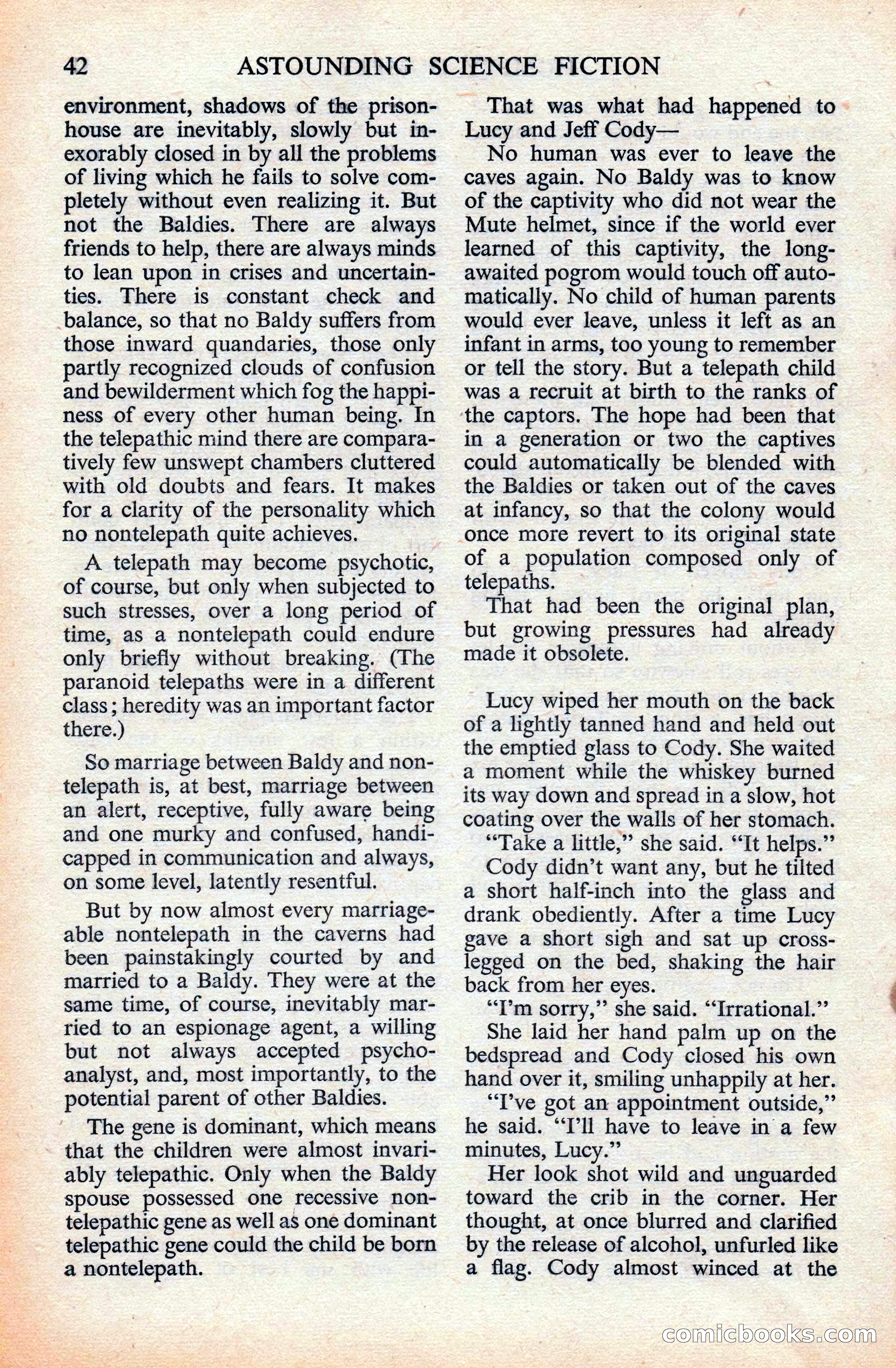 Astounding Science Fiction, British Edition — page 44 of 132