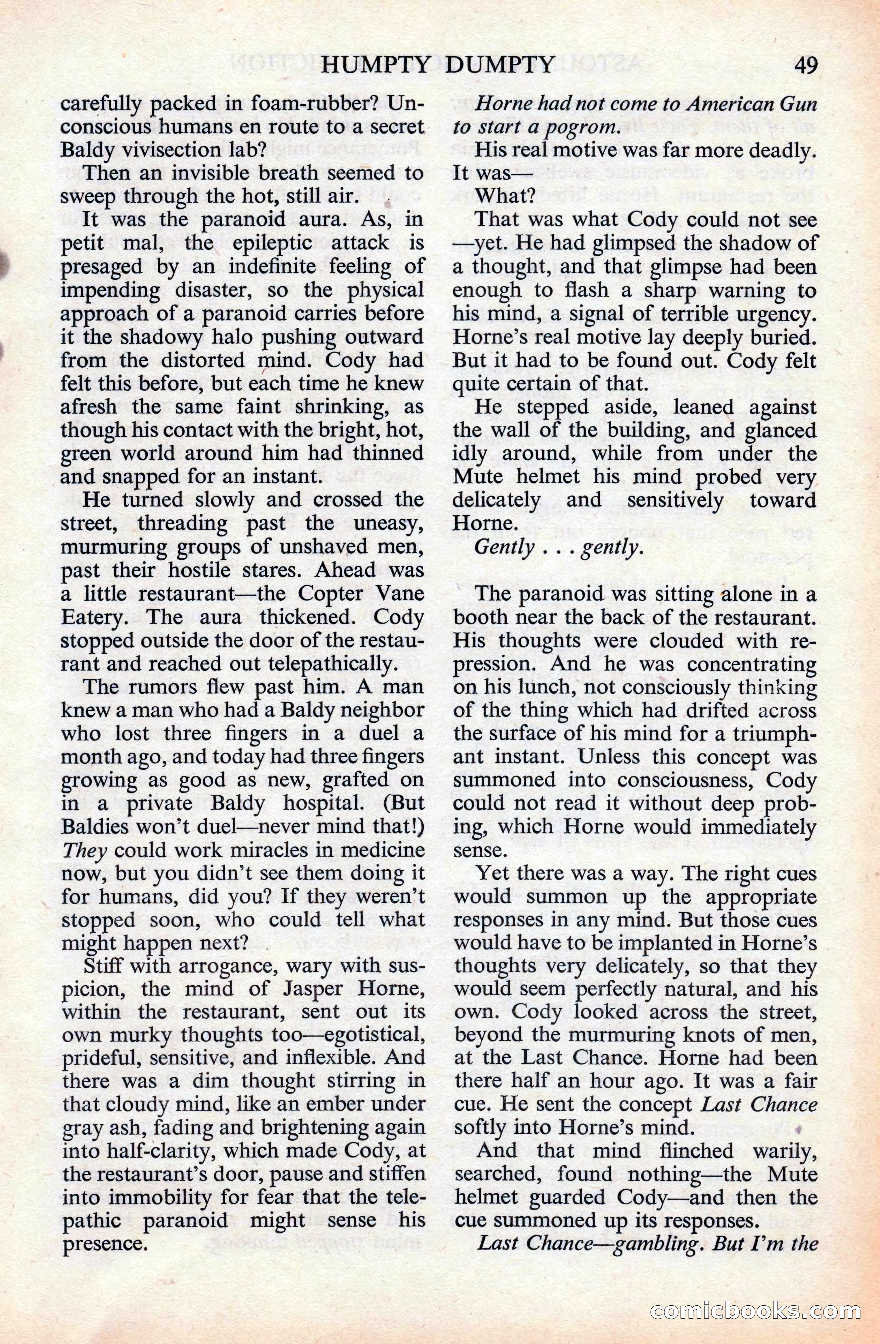 Astounding Science Fiction, British Edition — page 51 of 132