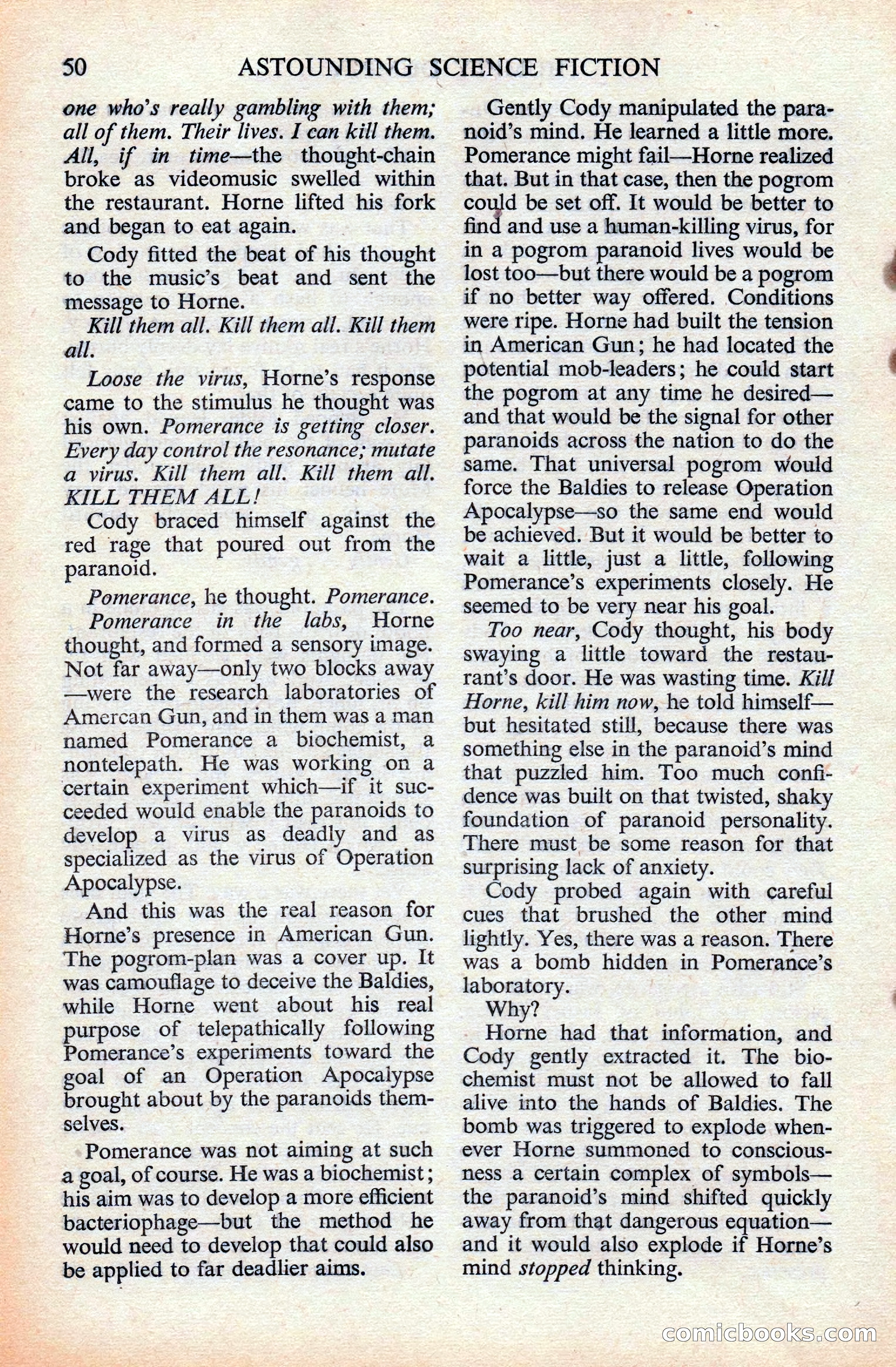Astounding Science Fiction, British Edition — page 52 of 132