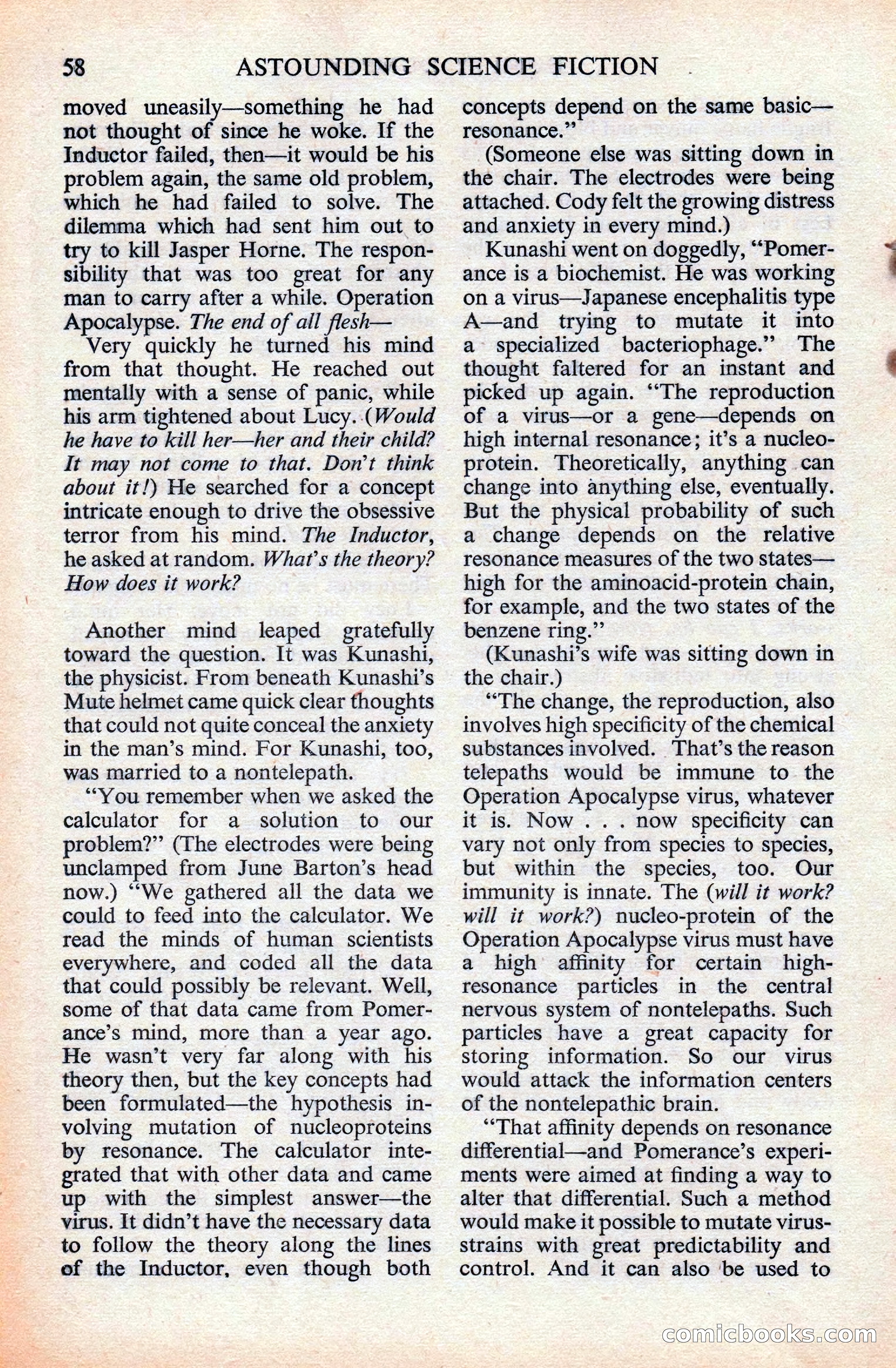 Astounding Science Fiction, British Edition — page 60 of 132