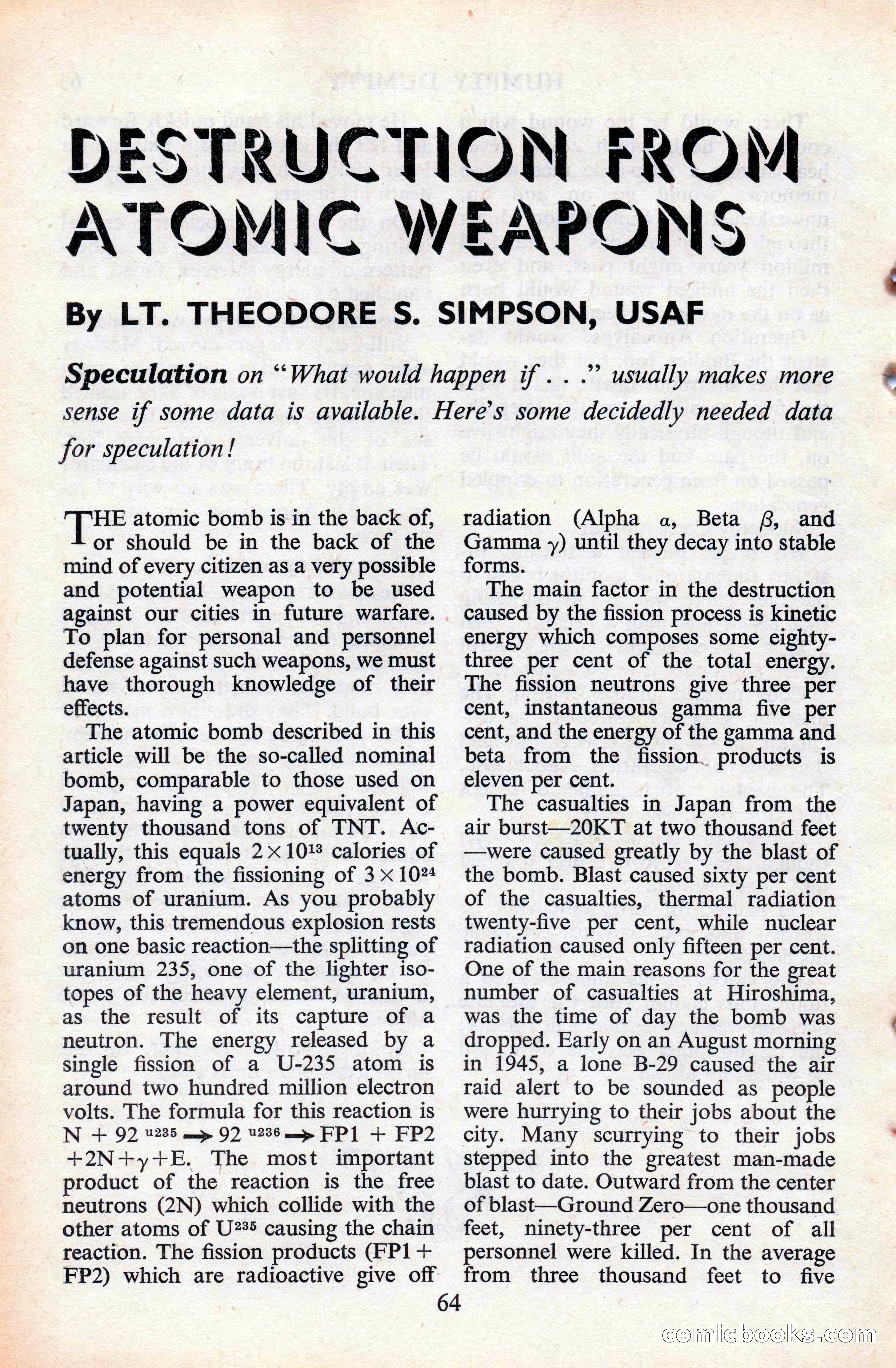 Astounding Science Fiction, British Edition — page 66 of 132