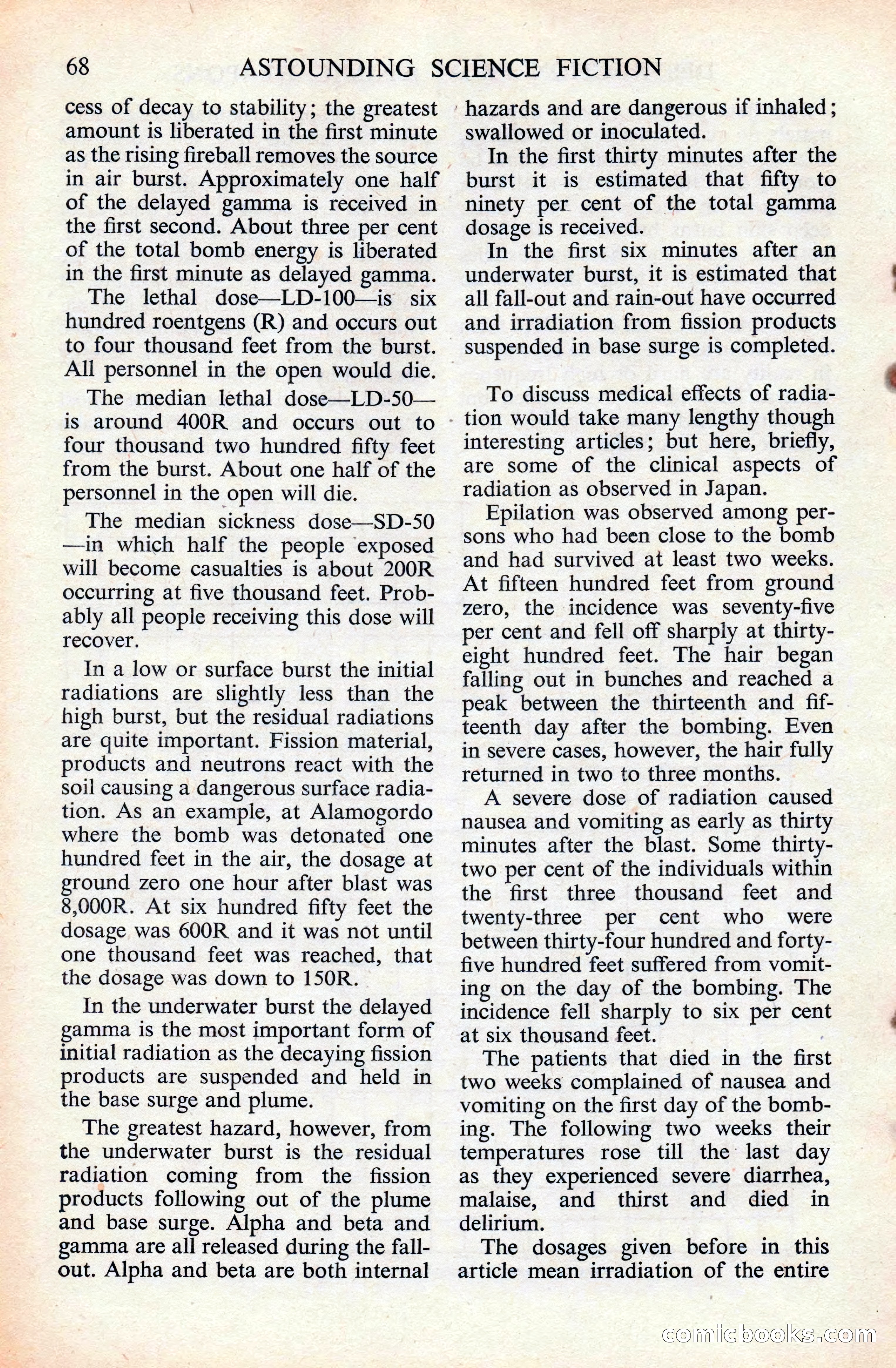 Astounding Science Fiction, British Edition — page 70 of 132