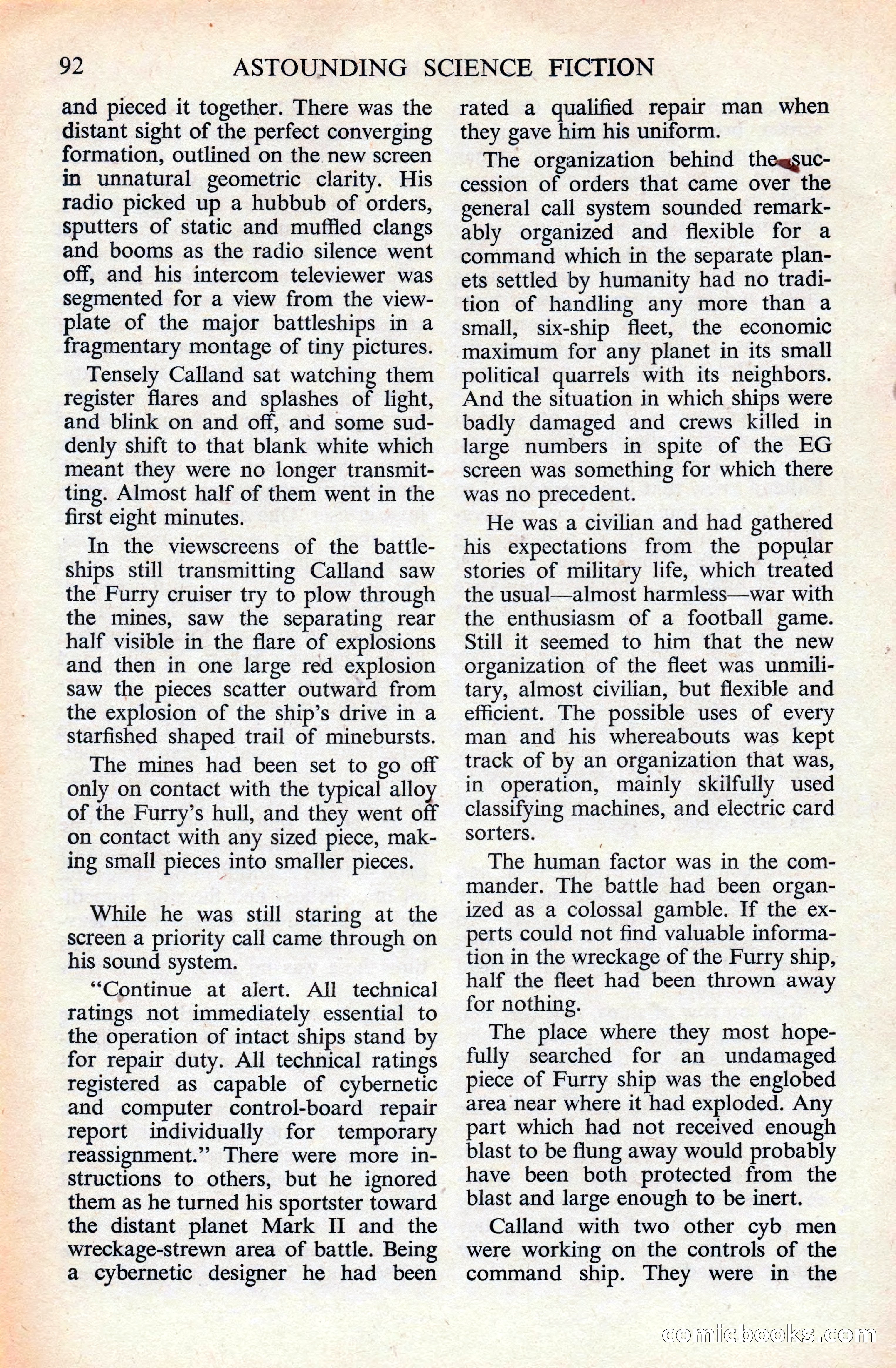 Astounding Science Fiction, British Edition — page 94 of 132