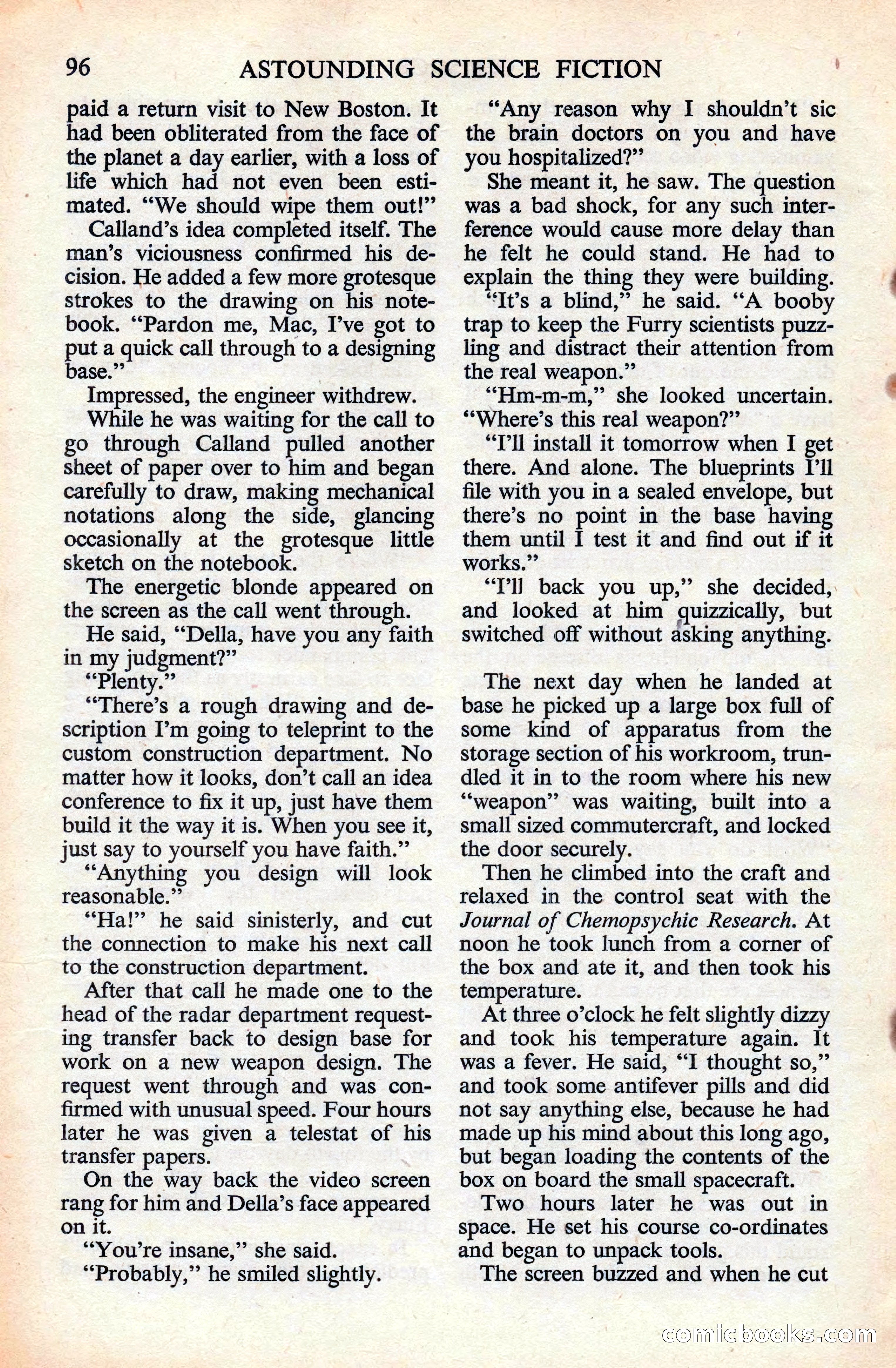 Astounding Science Fiction, British Edition — page 98 of 132