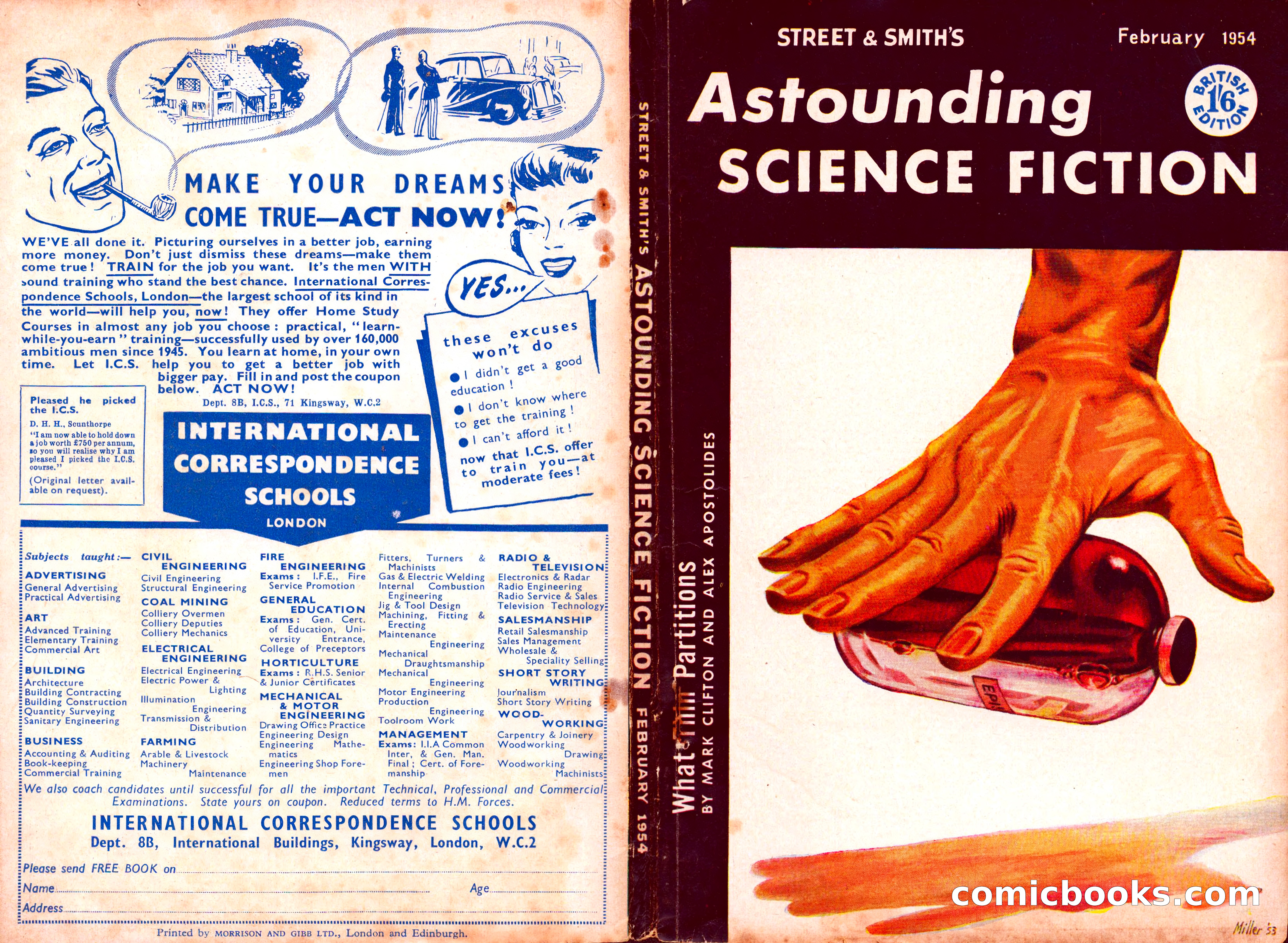 Astounding Science Fiction, British Edition — page 132 of 132