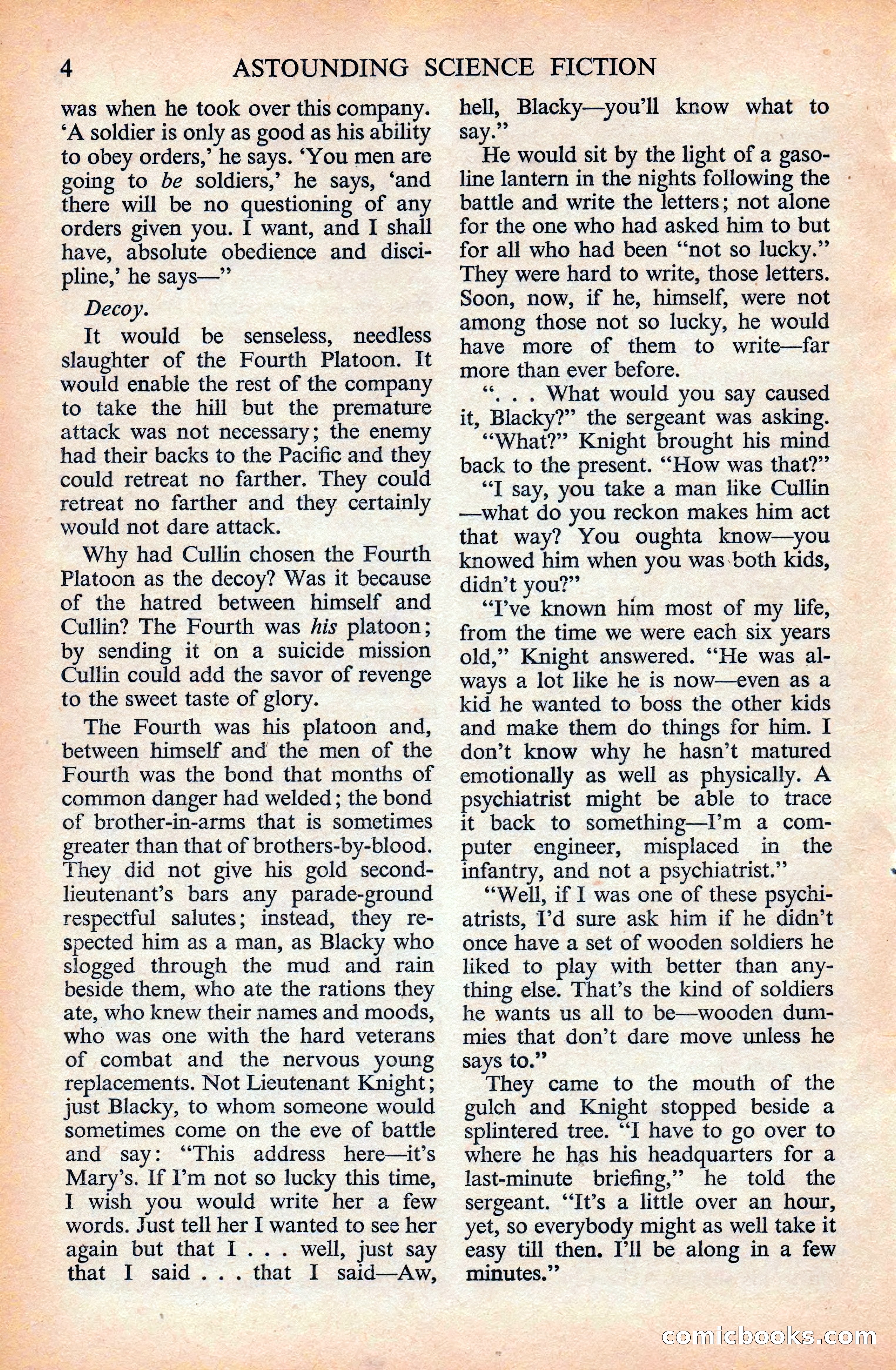 Astounding Science Fiction (British Edition) — page 6 of 133