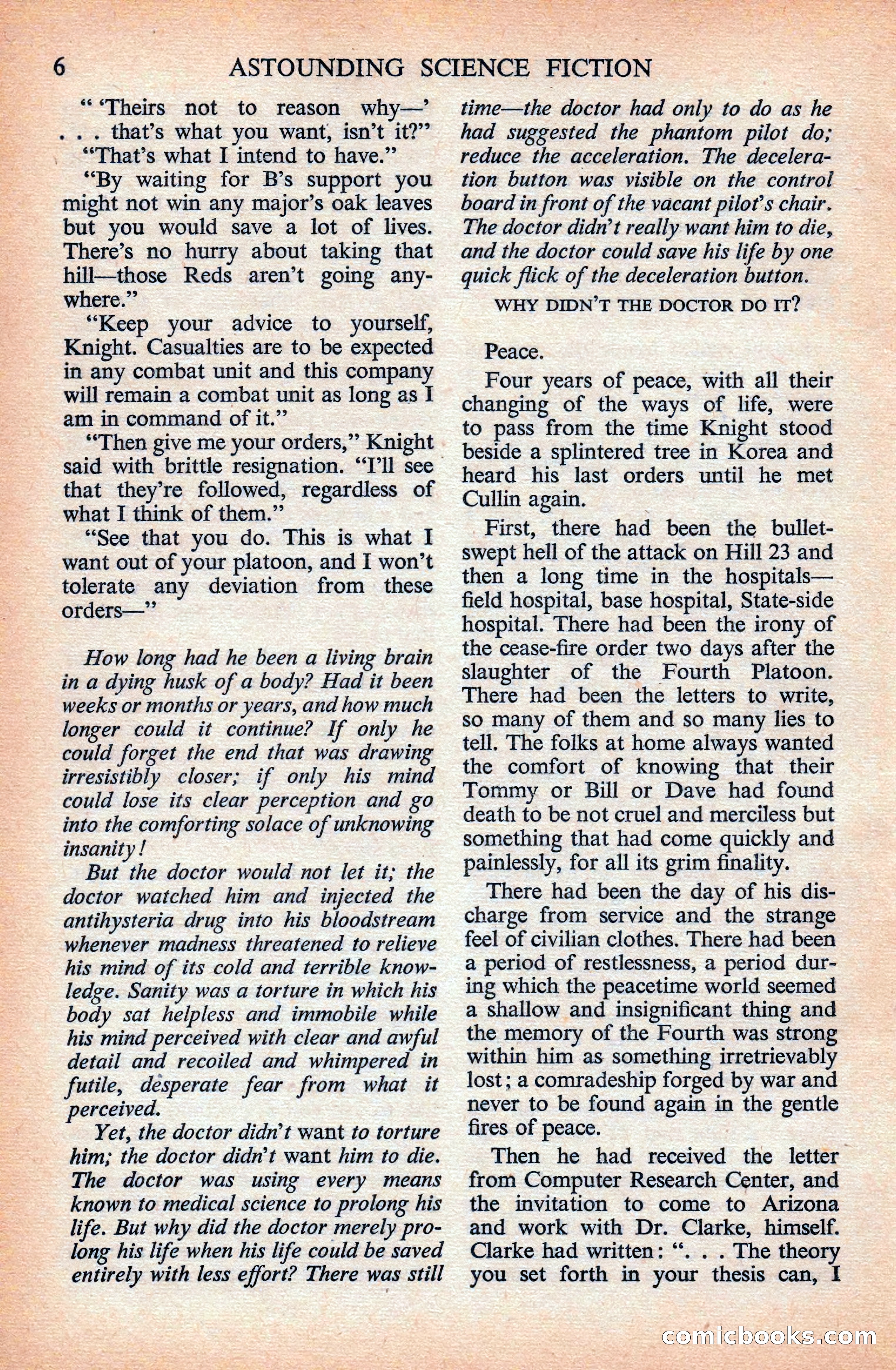 Astounding Science Fiction (British Edition) — page 8 of 133