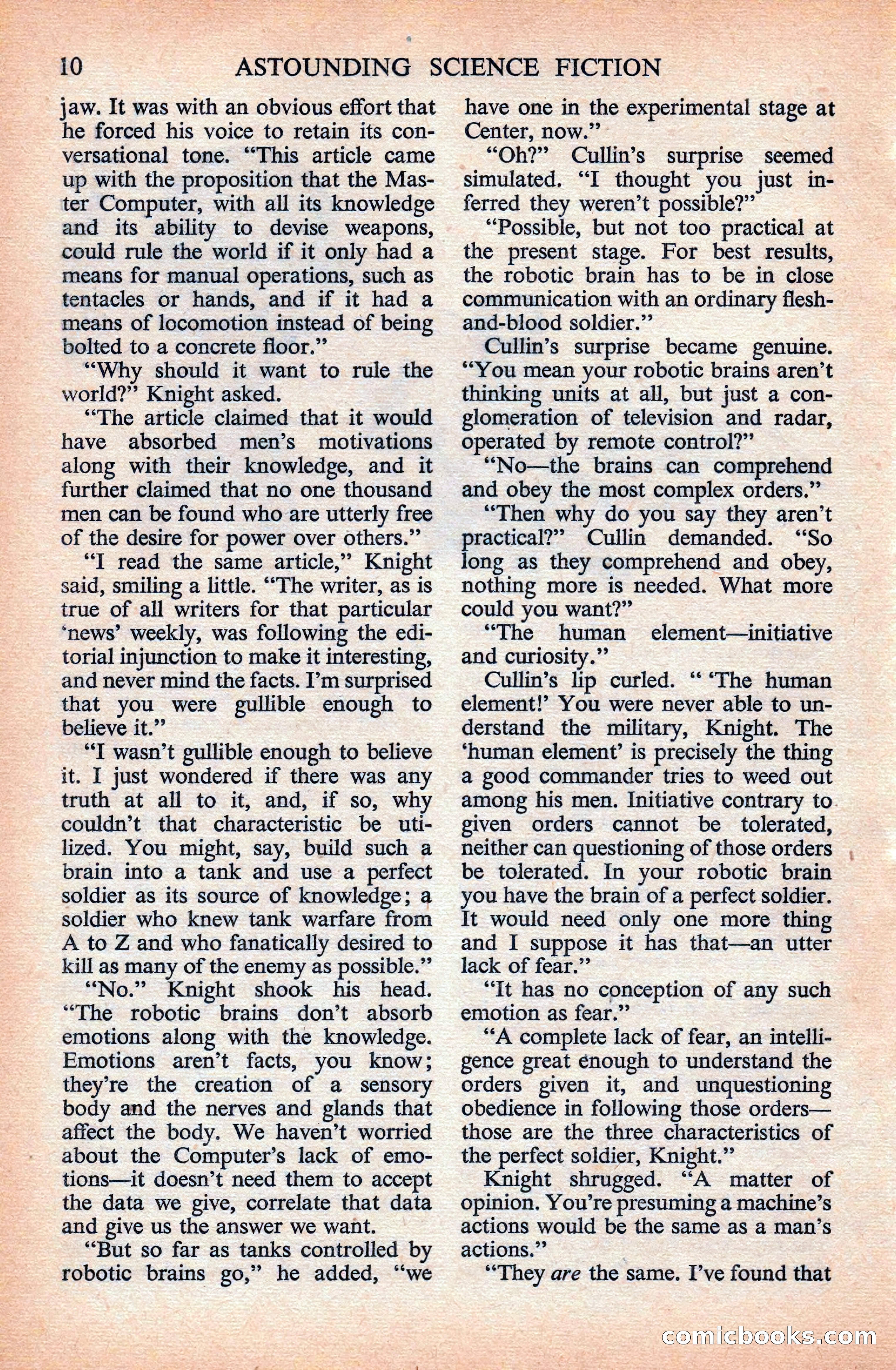 Astounding Science Fiction (British Edition) — page 12 of 133
