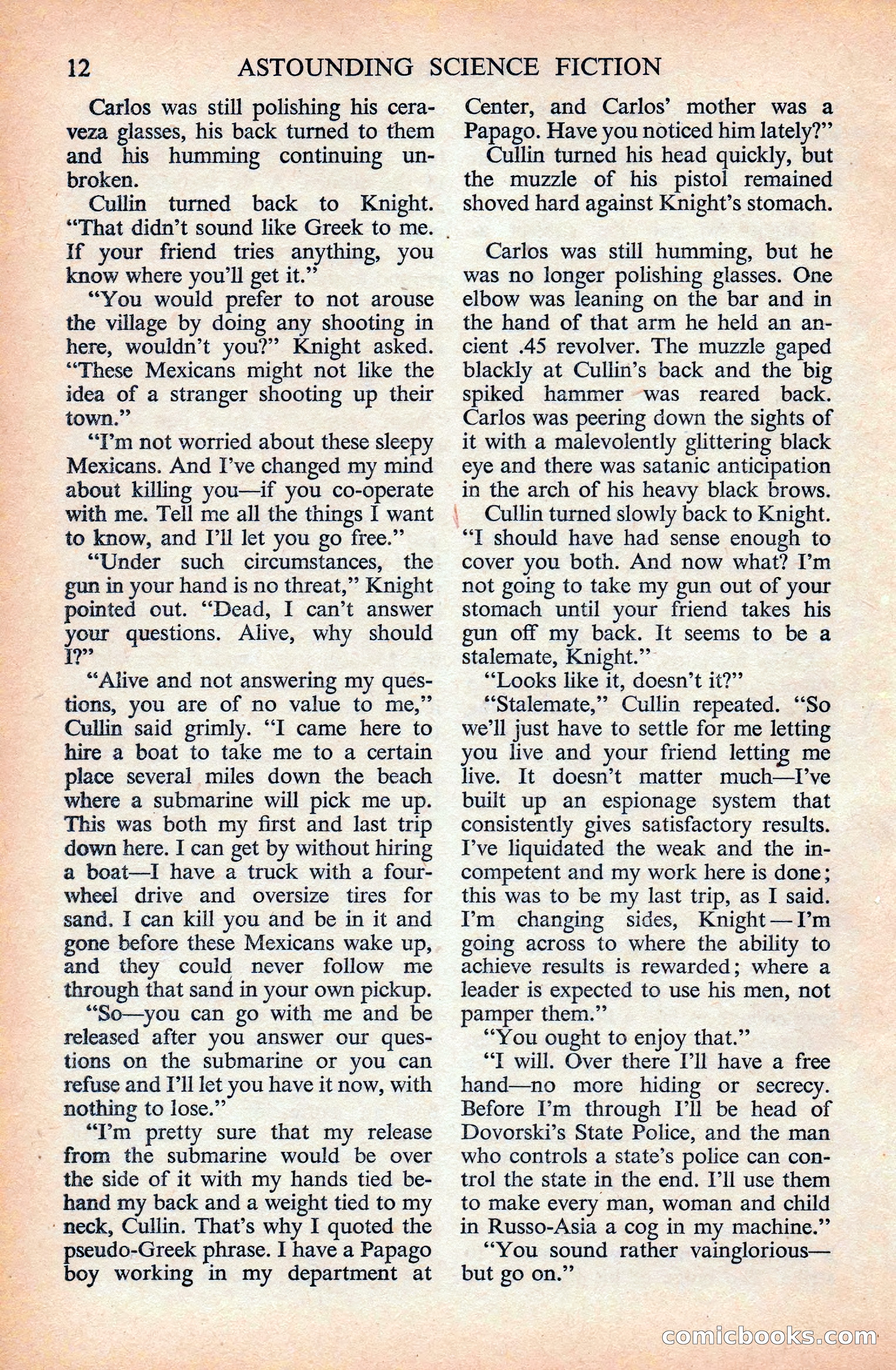 Astounding Science Fiction (British Edition) — page 14 of 133