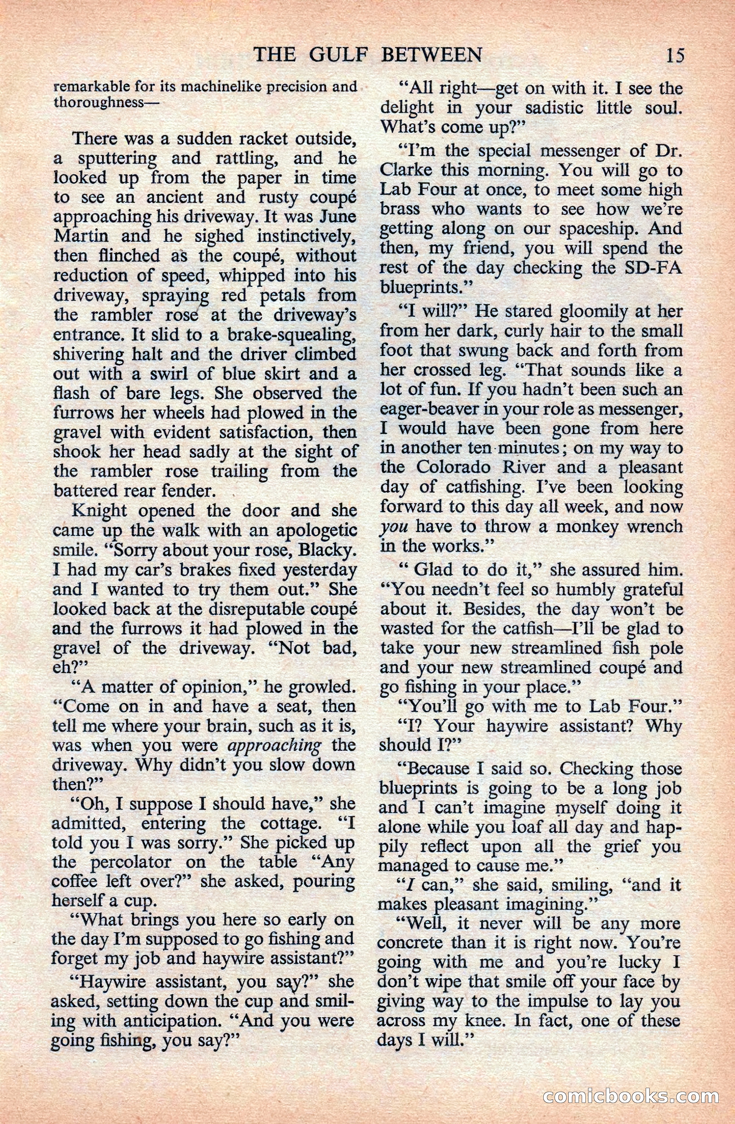 Astounding Science Fiction (British Edition) — page 17 of 133