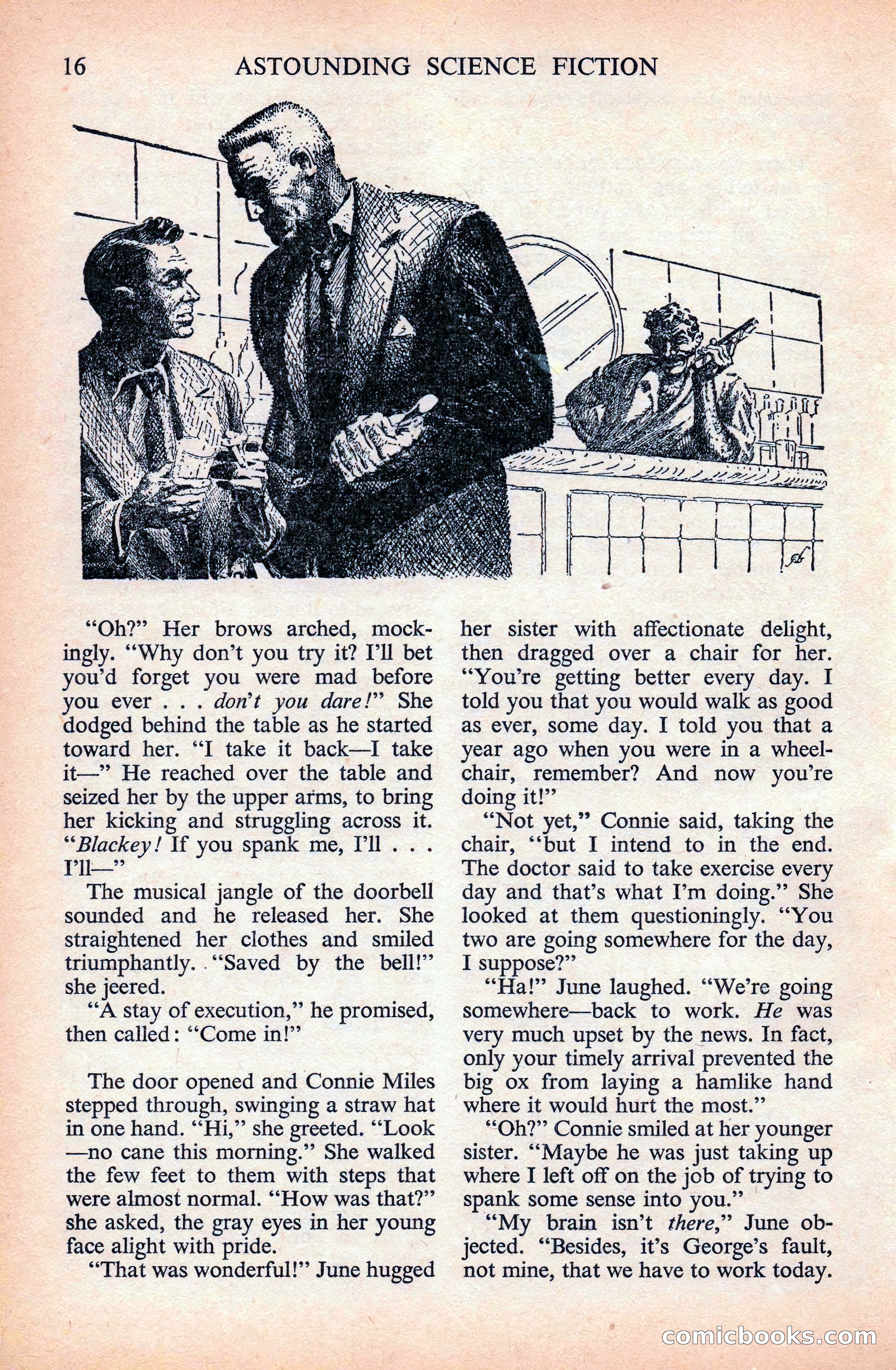 Astounding Science Fiction (British Edition) — page 18 of 133