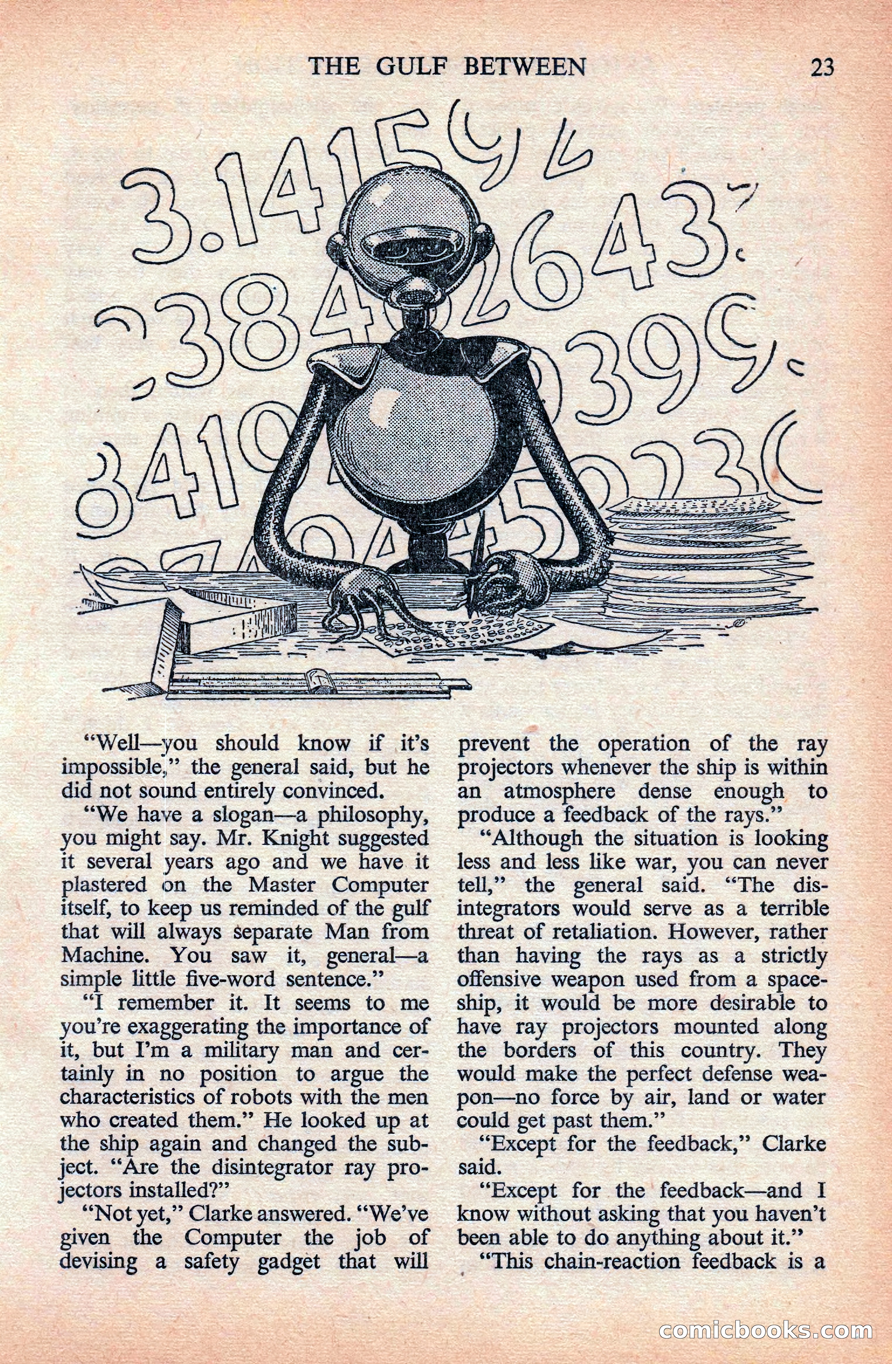 Astounding Science Fiction (British Edition) — page 25 of 133