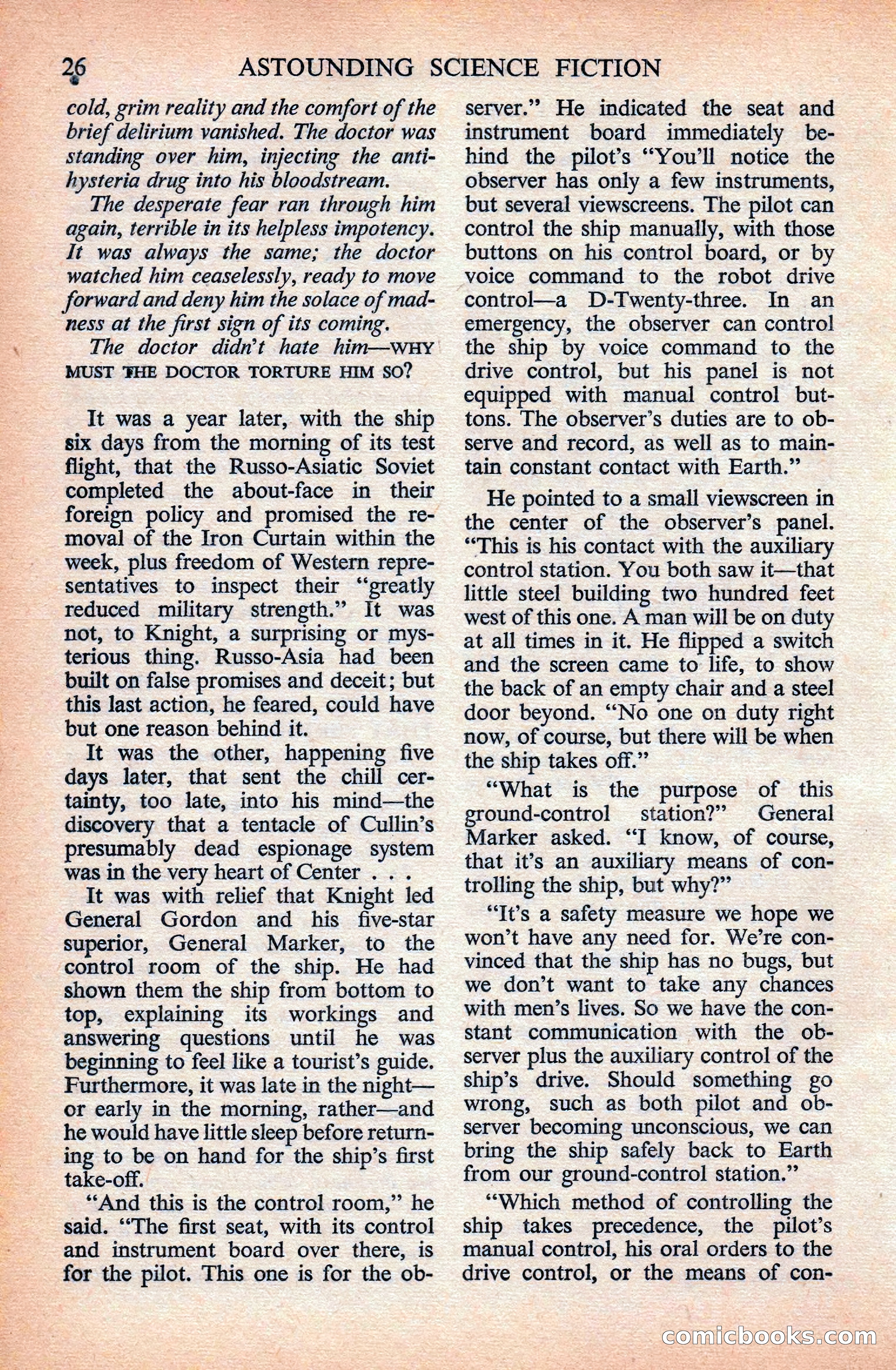 Astounding Science Fiction (British Edition) — page 28 of 133