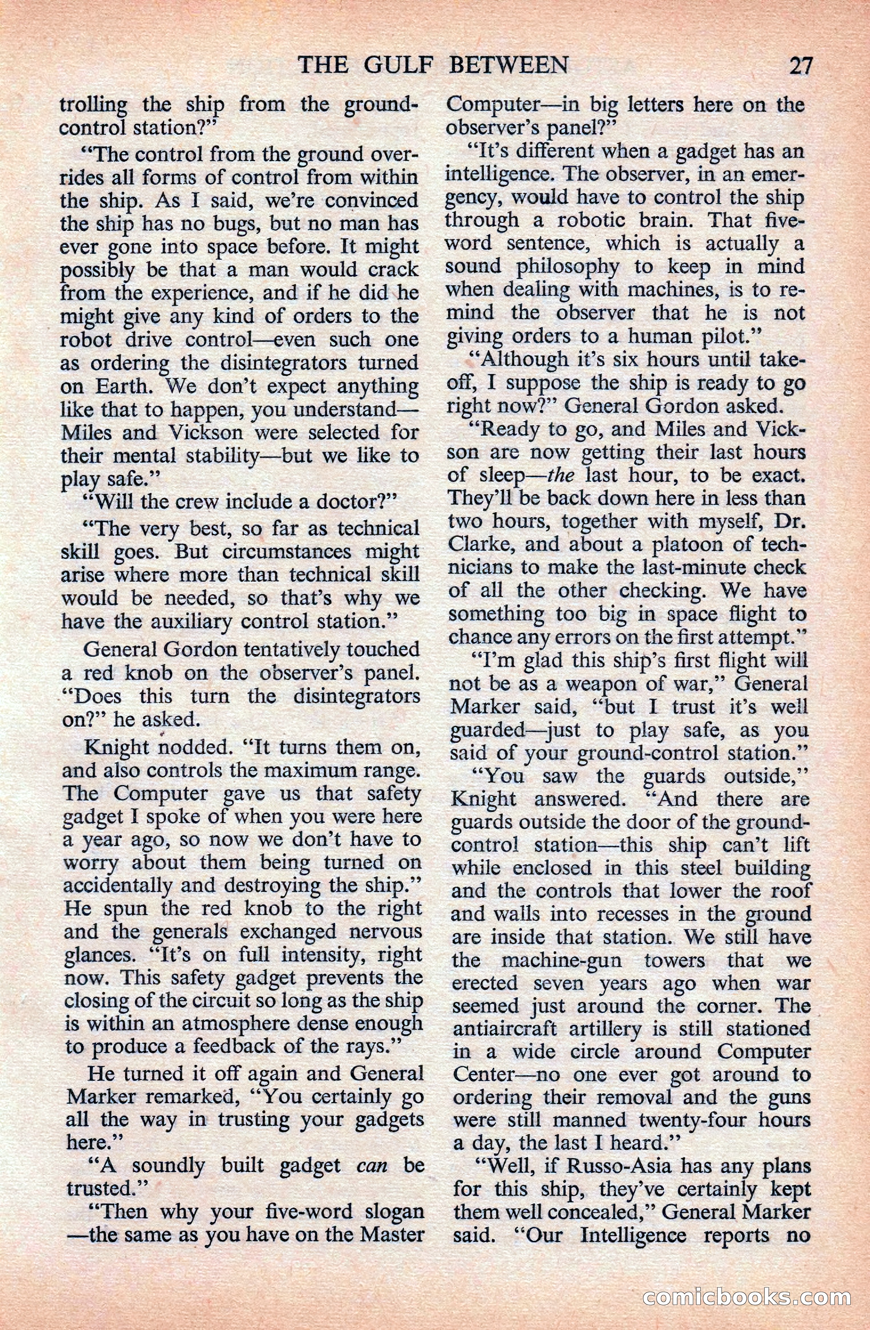 Astounding Science Fiction (British Edition) — page 29 of 133