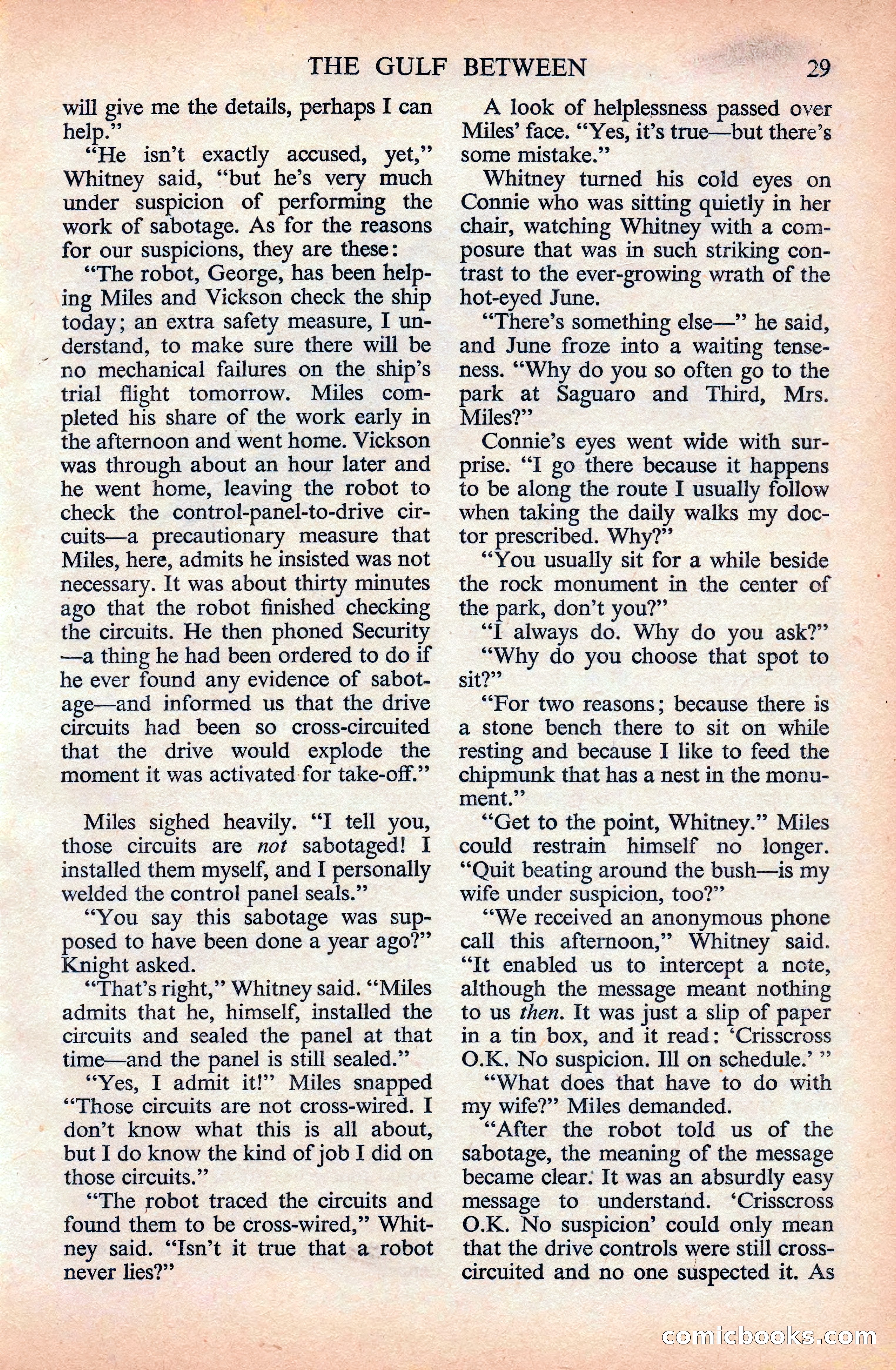 Astounding Science Fiction (British Edition) — page 31 of 133