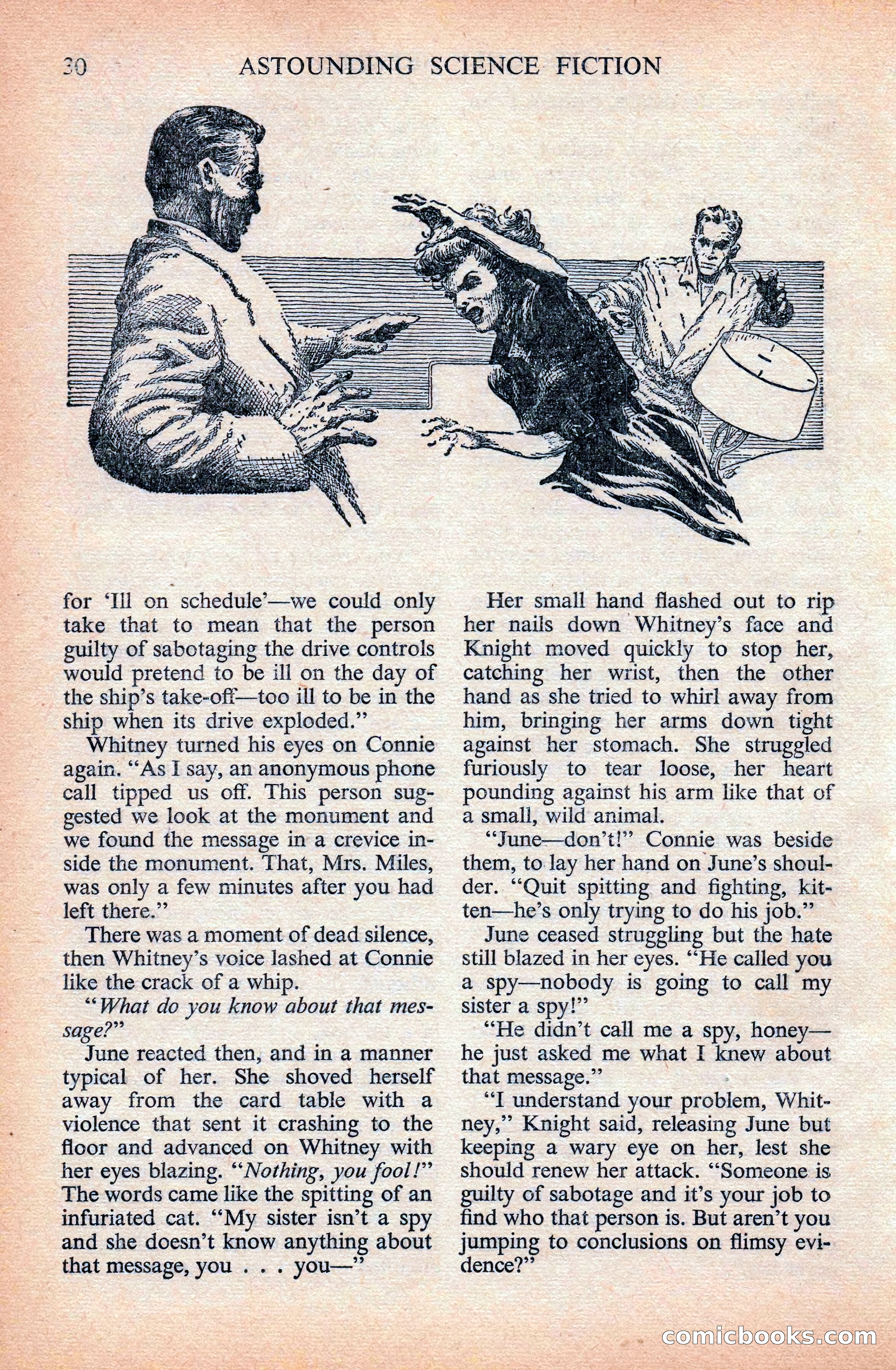 Astounding Science Fiction (British Edition) — page 32 of 133