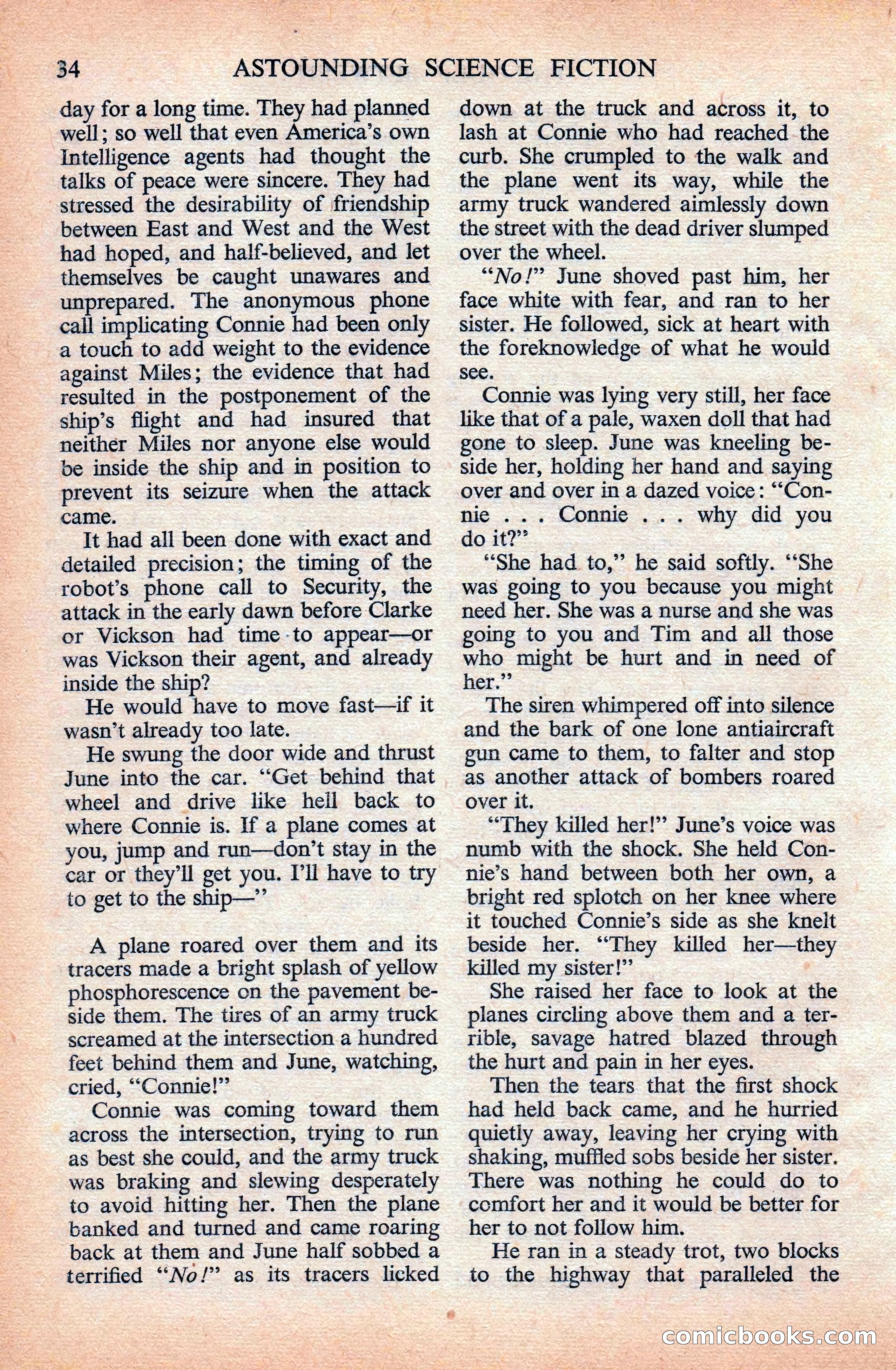 Astounding Science Fiction (British Edition) — page 36 of 133