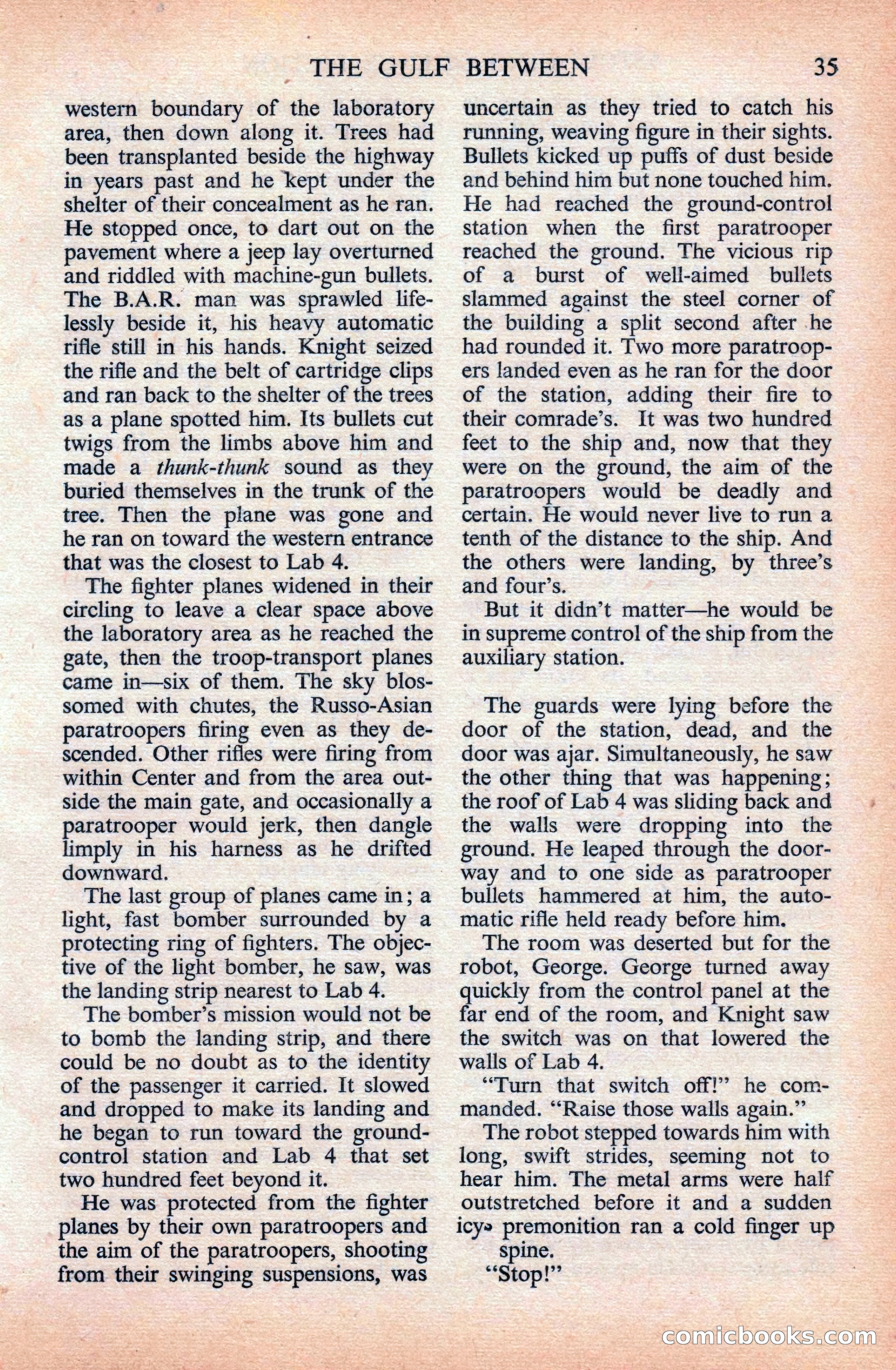 Astounding Science Fiction (British Edition) — page 37 of 133
