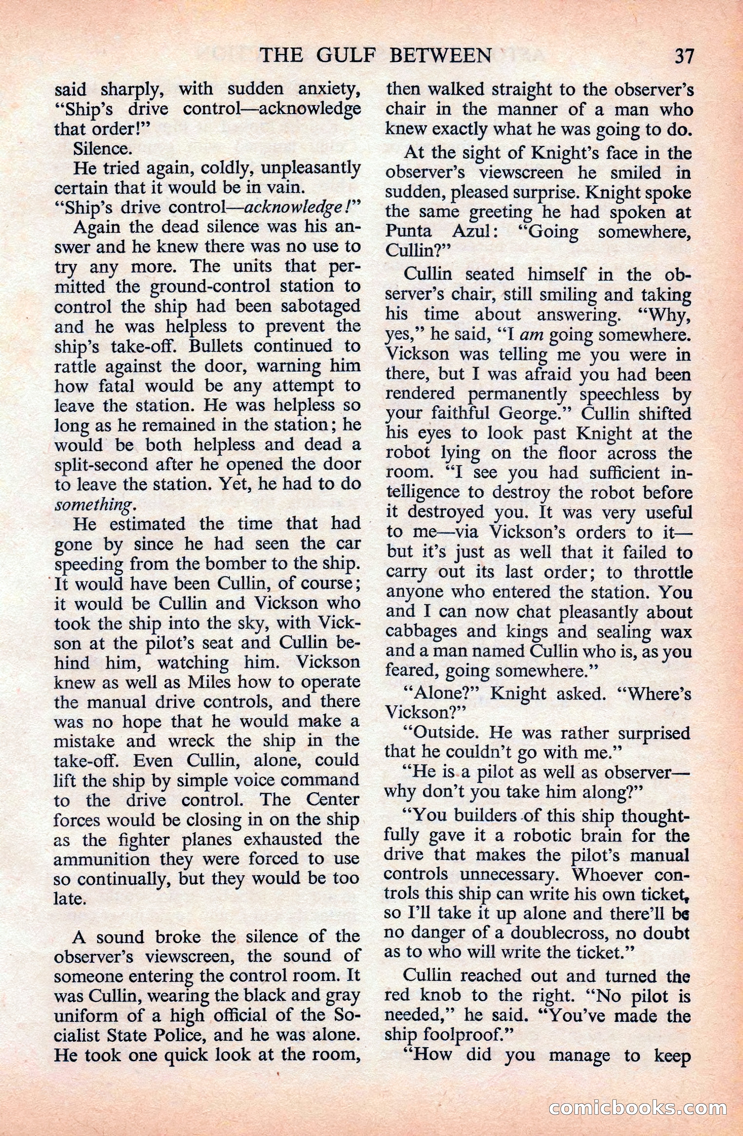 Astounding Science Fiction (British Edition) — page 39 of 133