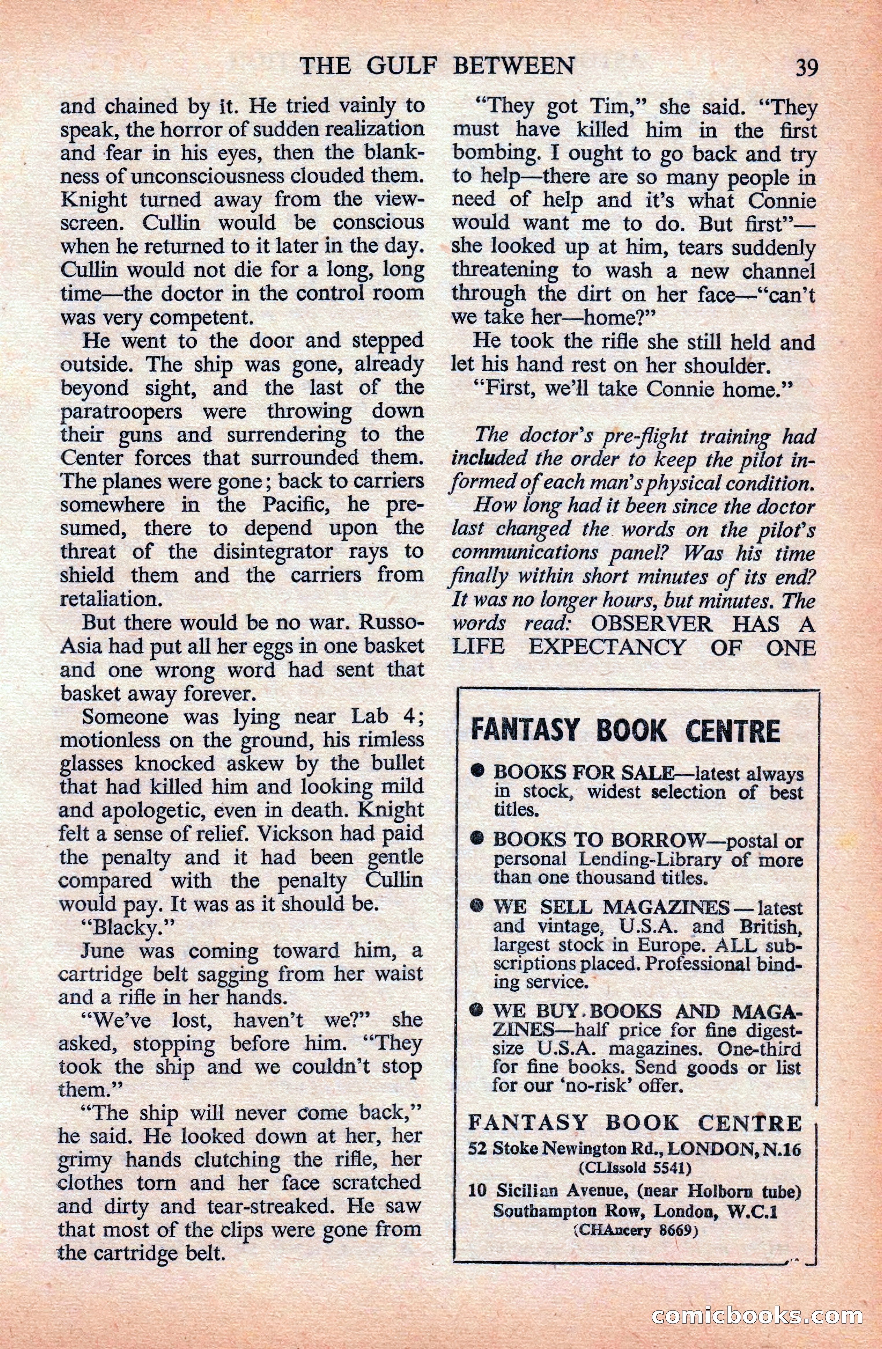 Astounding Science Fiction (British Edition) — page 41 of 133