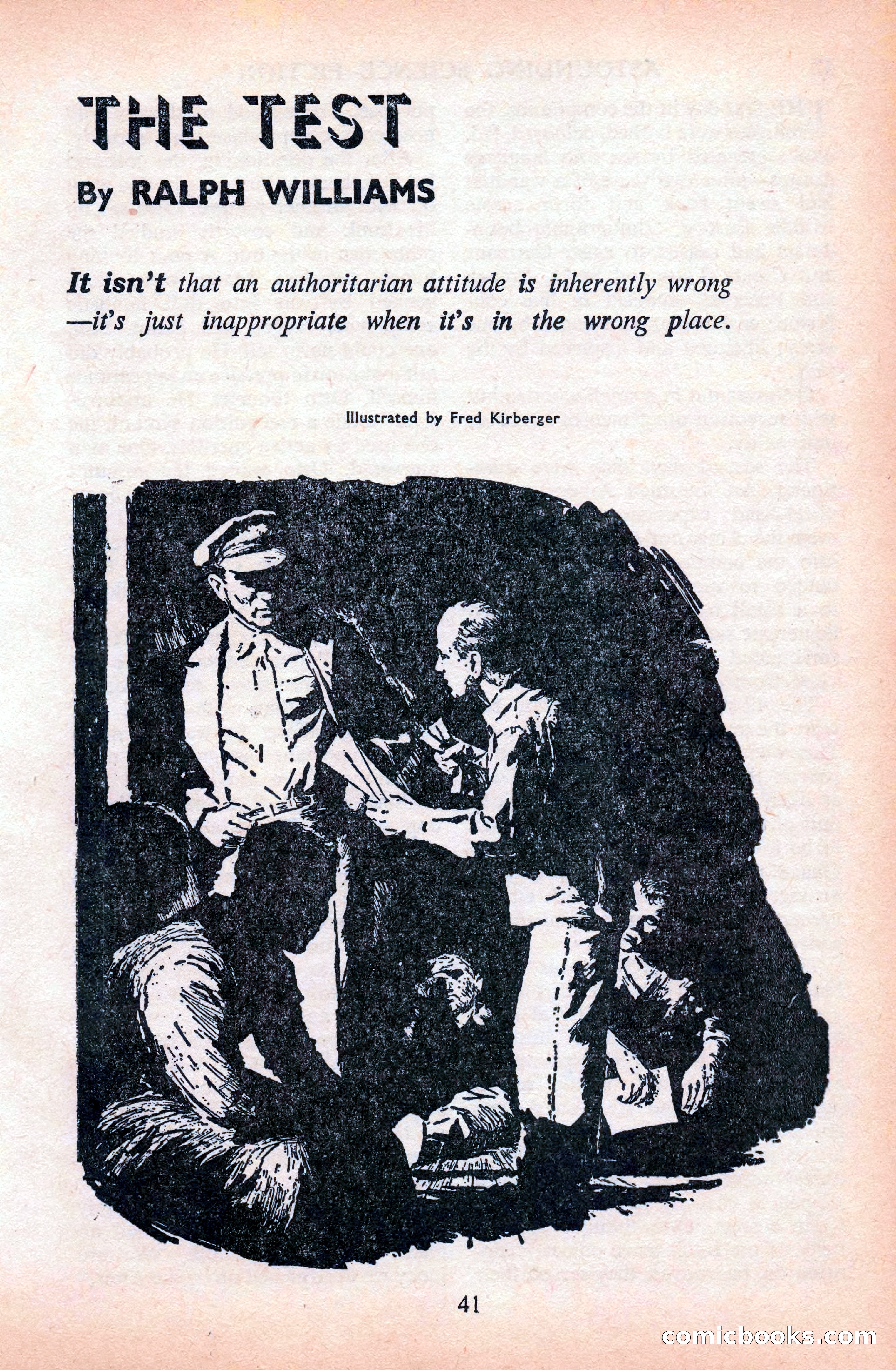Astounding Science Fiction (British Edition) — page 43 of 133