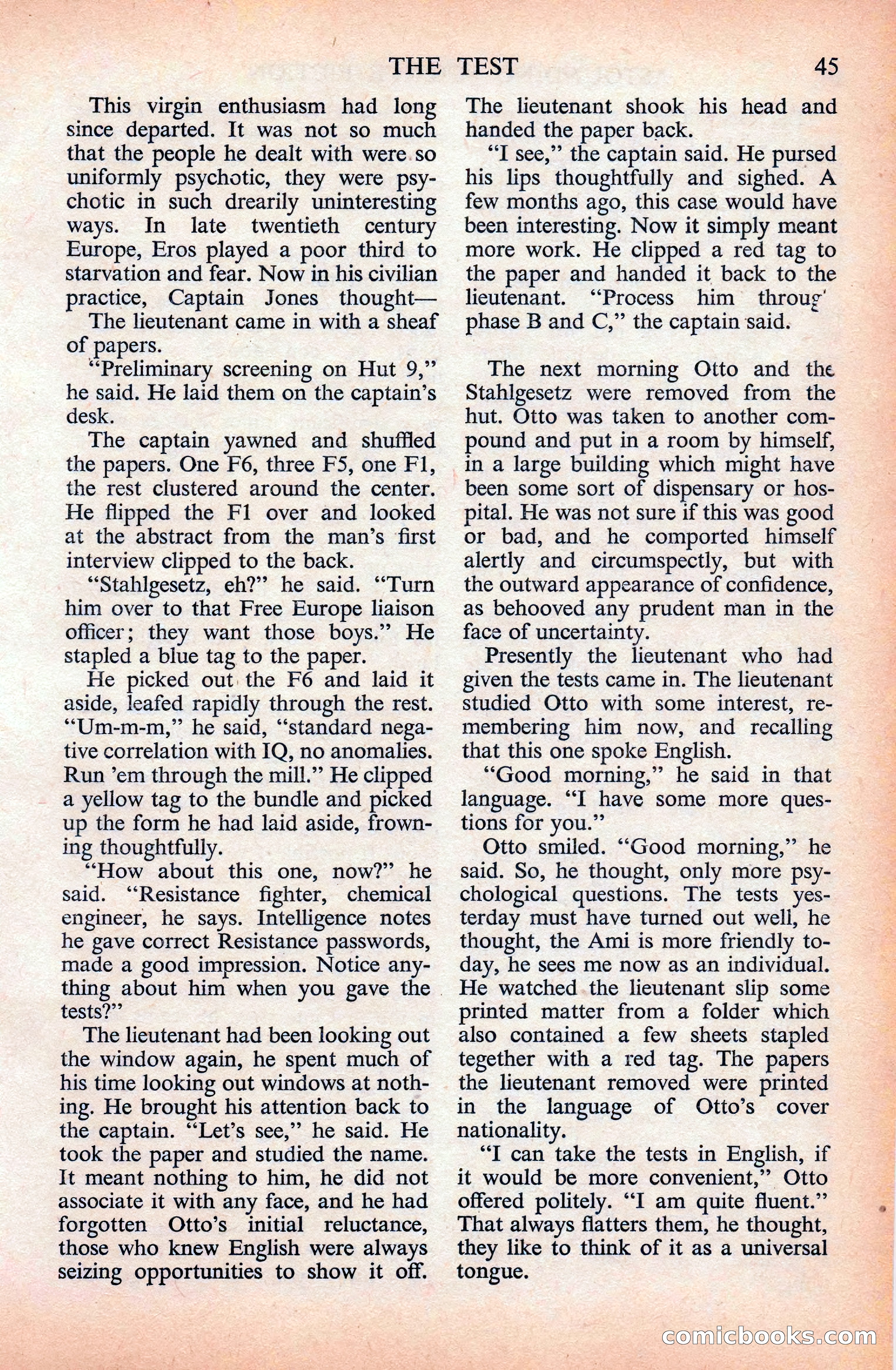 Astounding Science Fiction (British Edition) — page 47 of 133