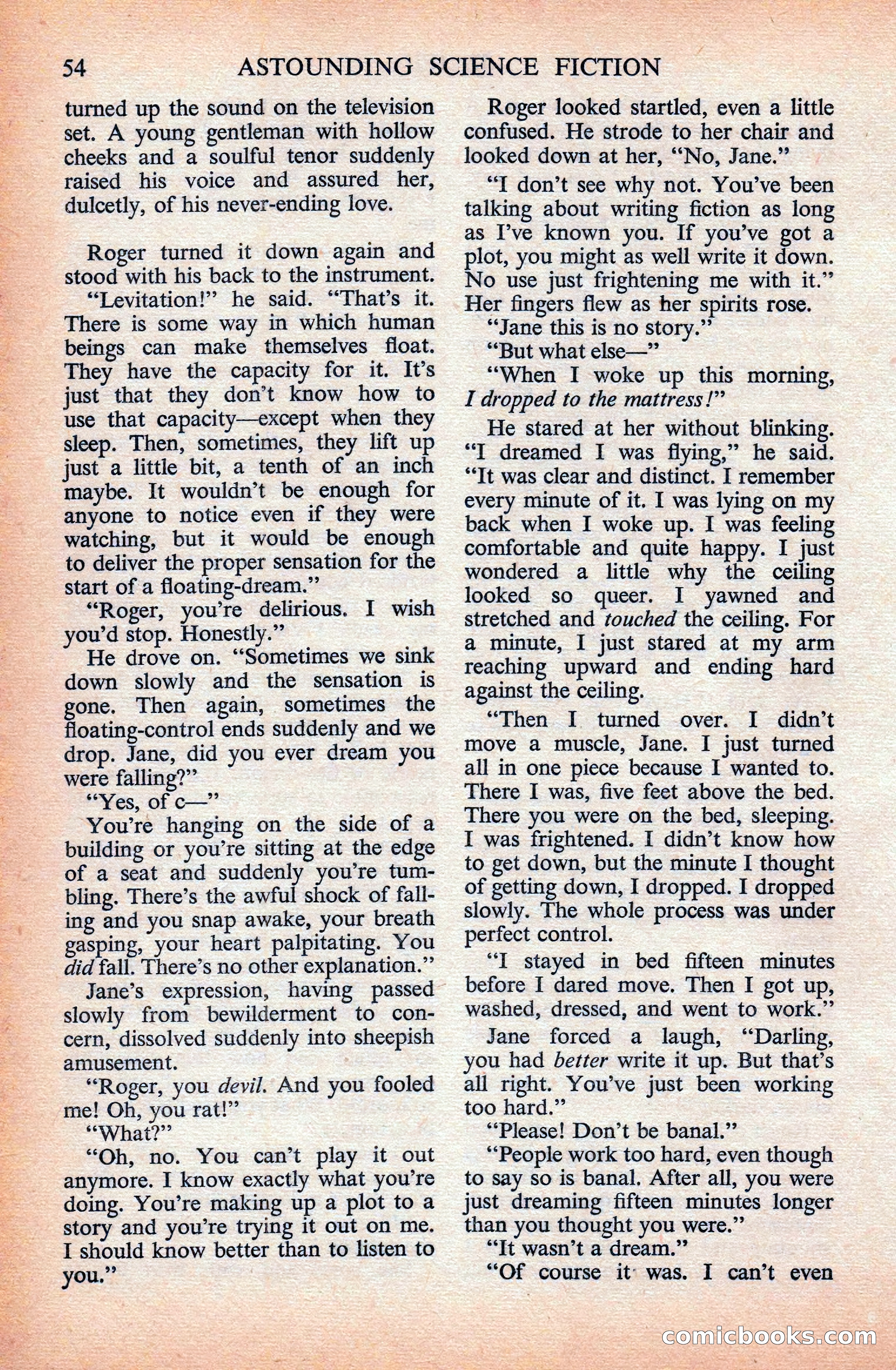 Astounding Science Fiction (British Edition) — page 56 of 133
