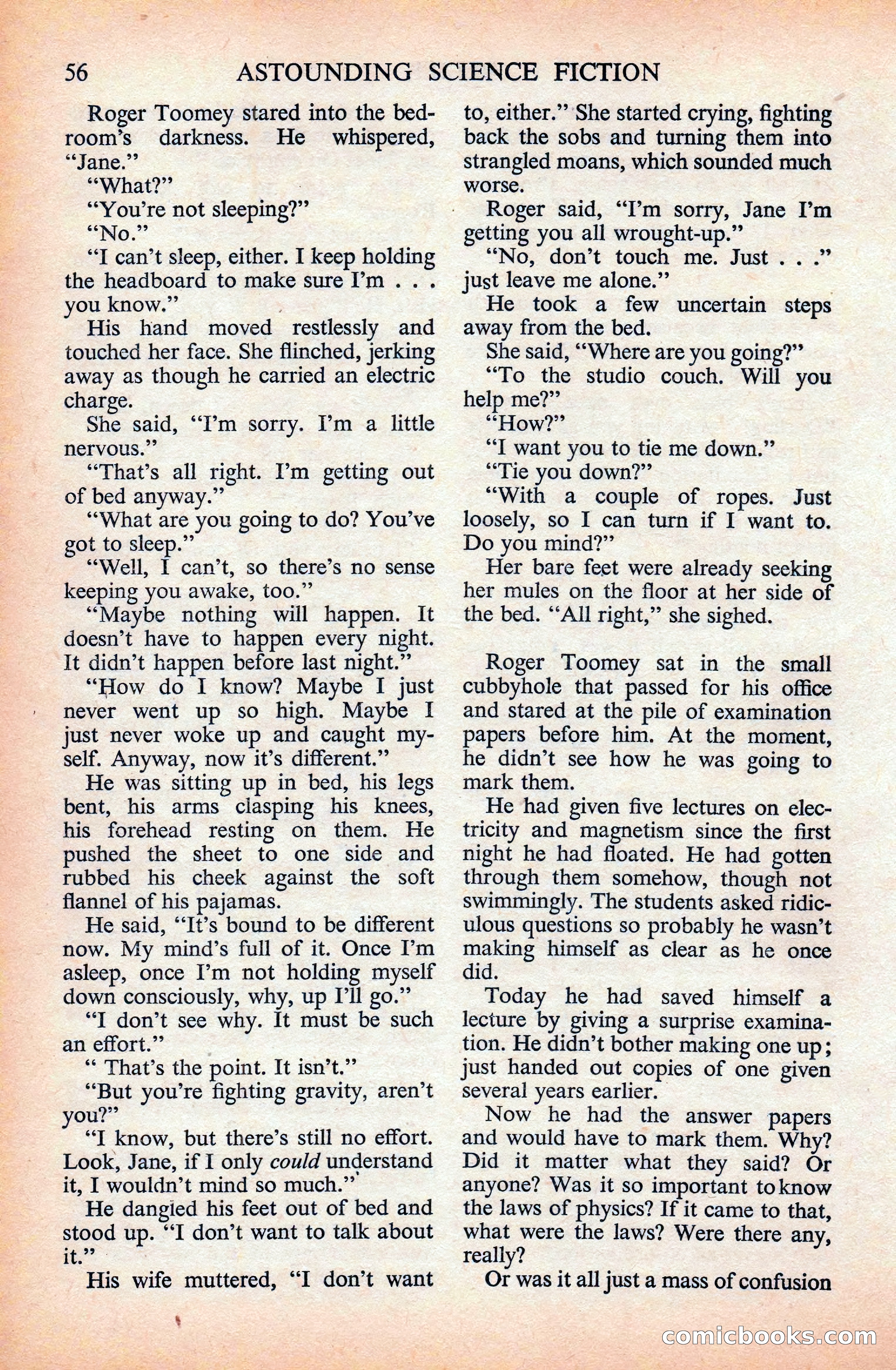 Astounding Science Fiction (British Edition) — page 58 of 133