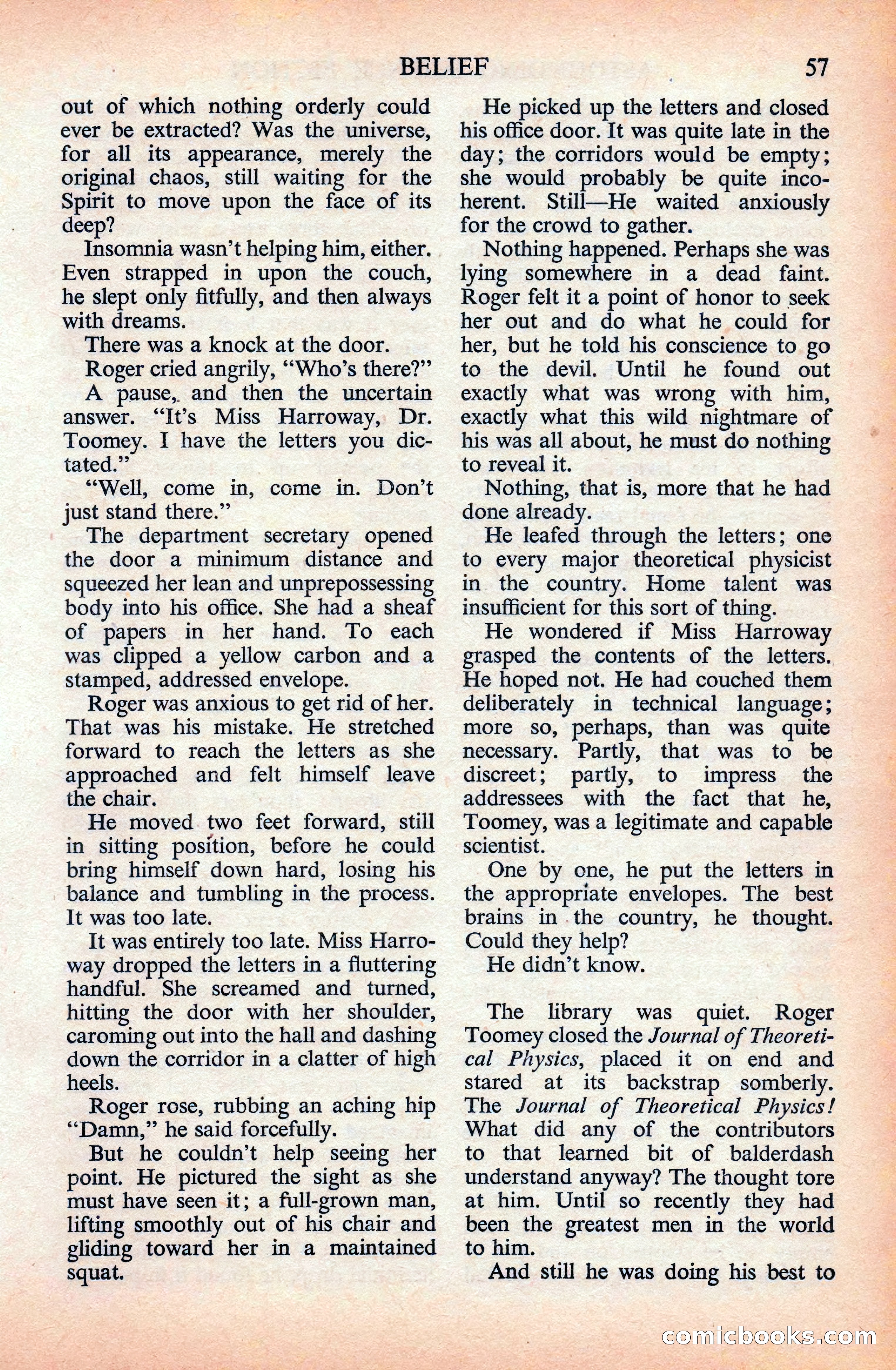 Astounding Science Fiction (British Edition) — page 59 of 133