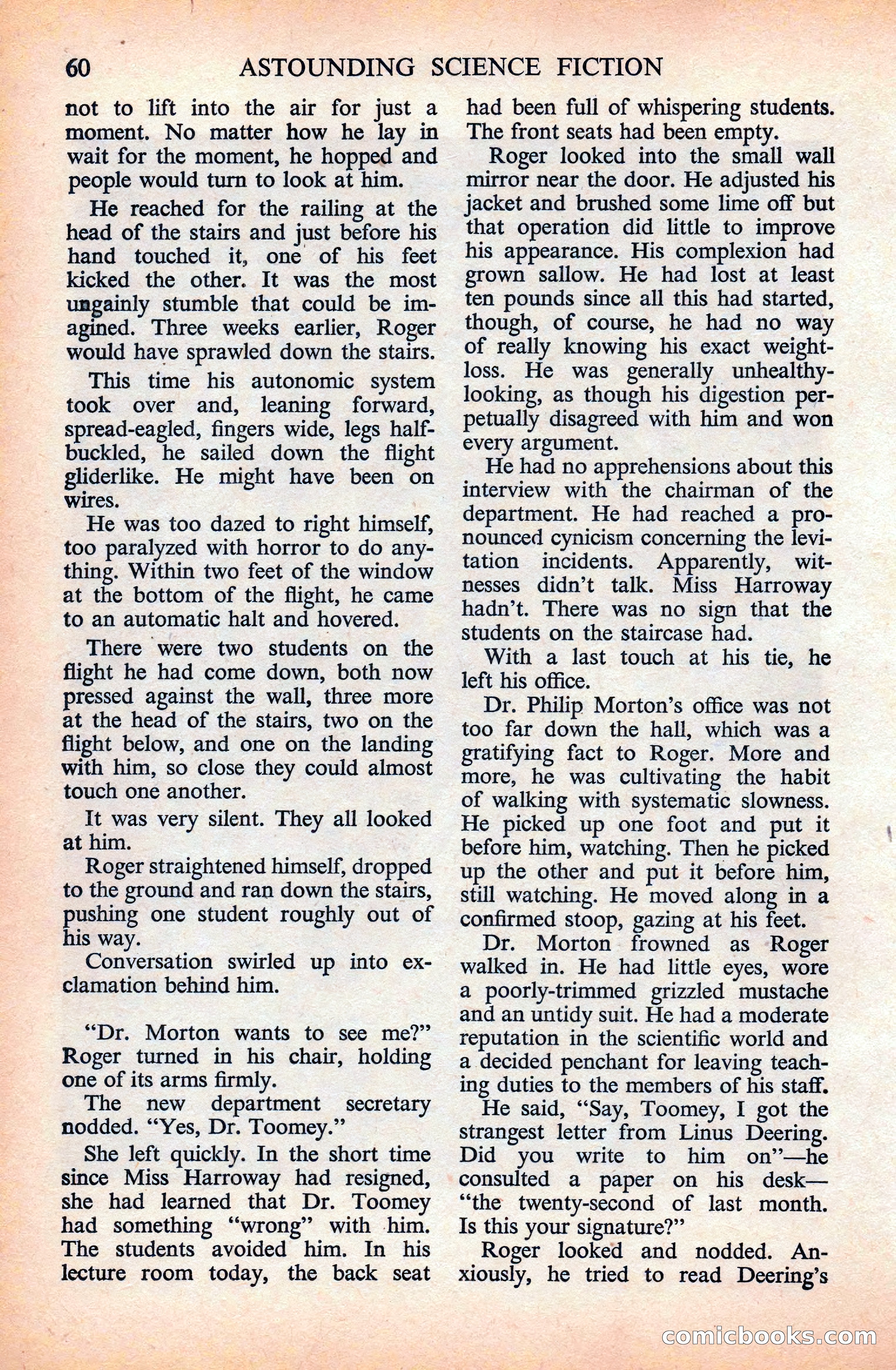 Astounding Science Fiction (British Edition) — page 62 of 133