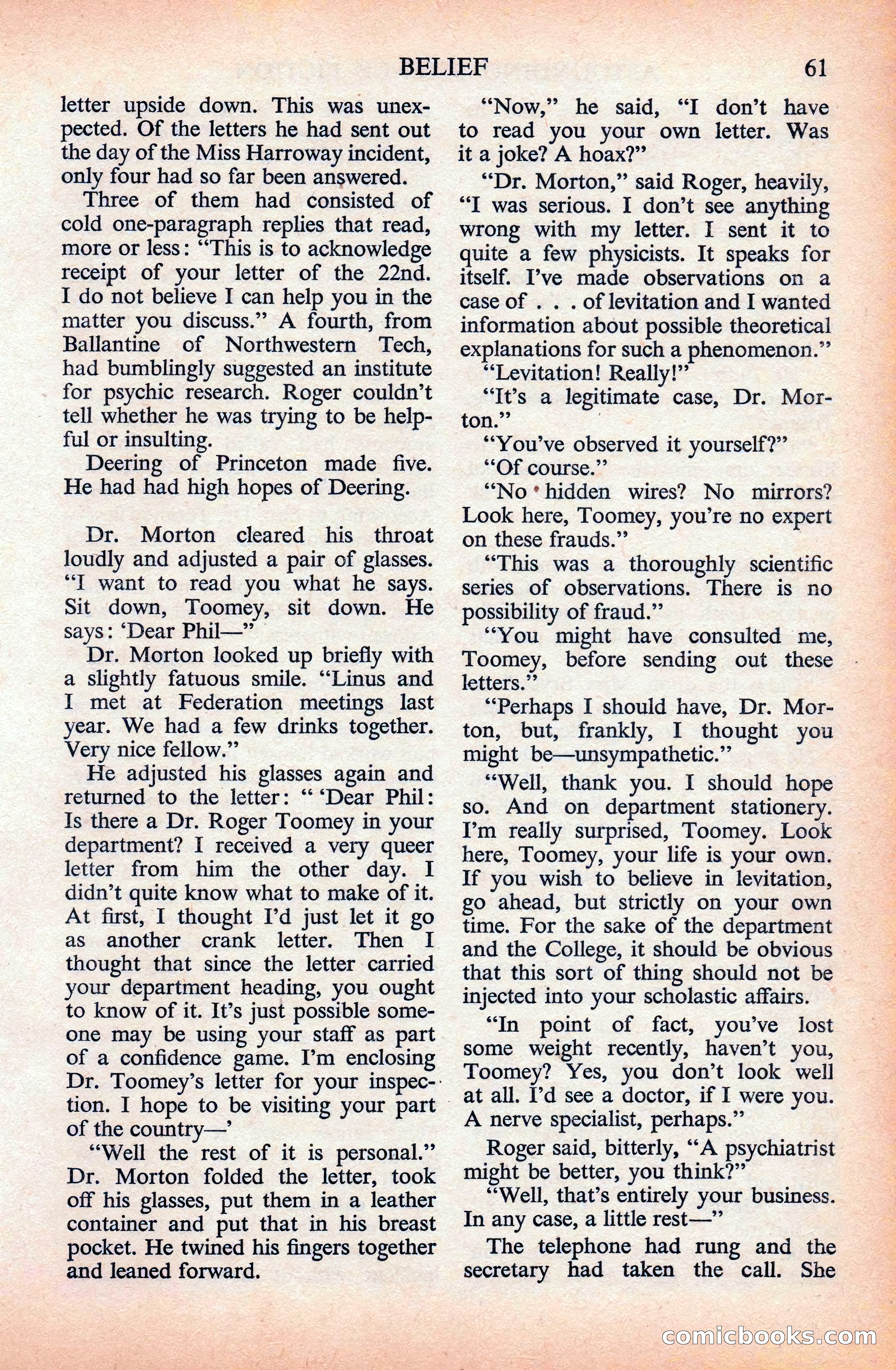 Astounding Science Fiction (British Edition) — page 63 of 133