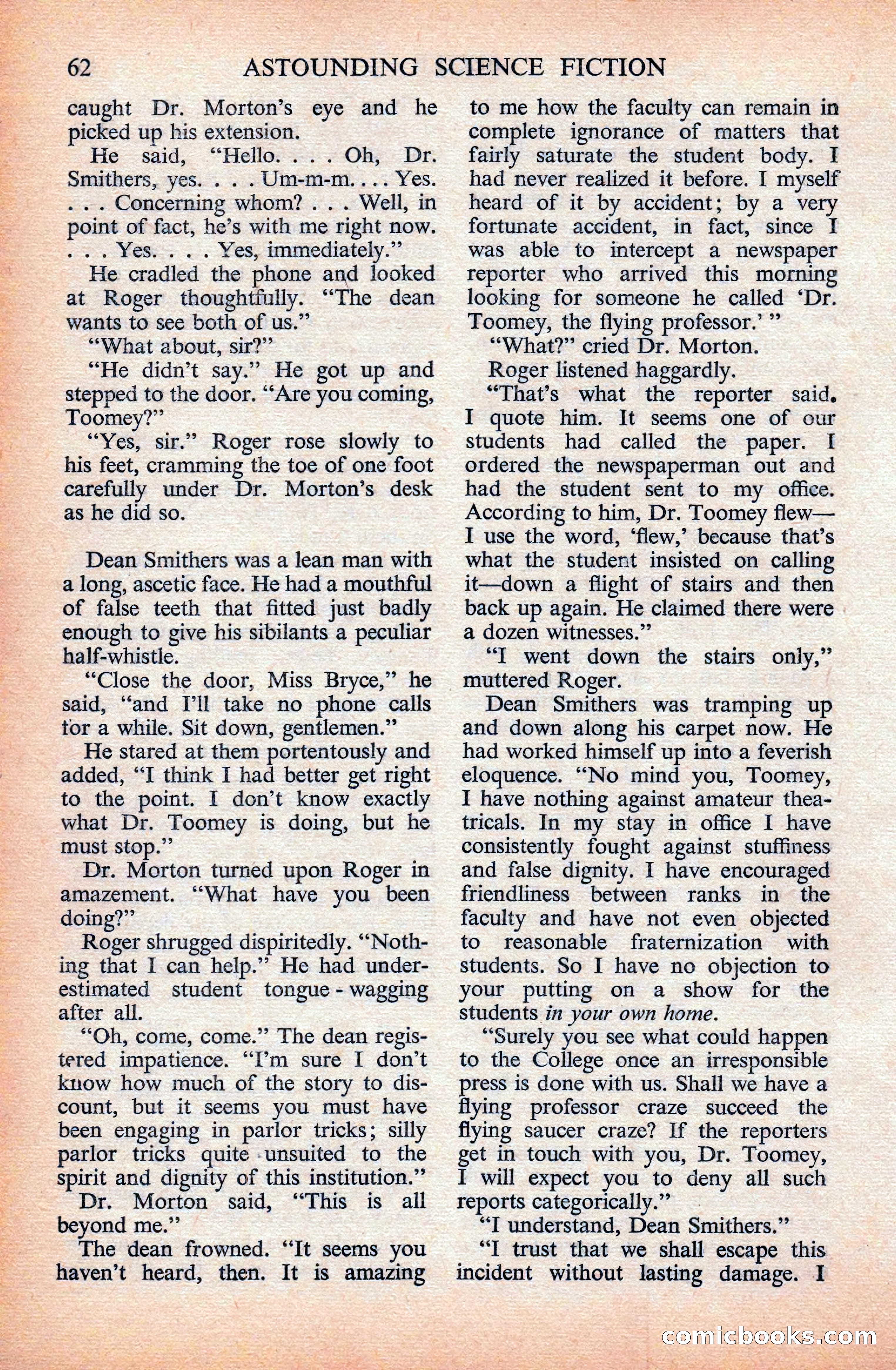 Astounding Science Fiction (British Edition) — page 64 of 133
