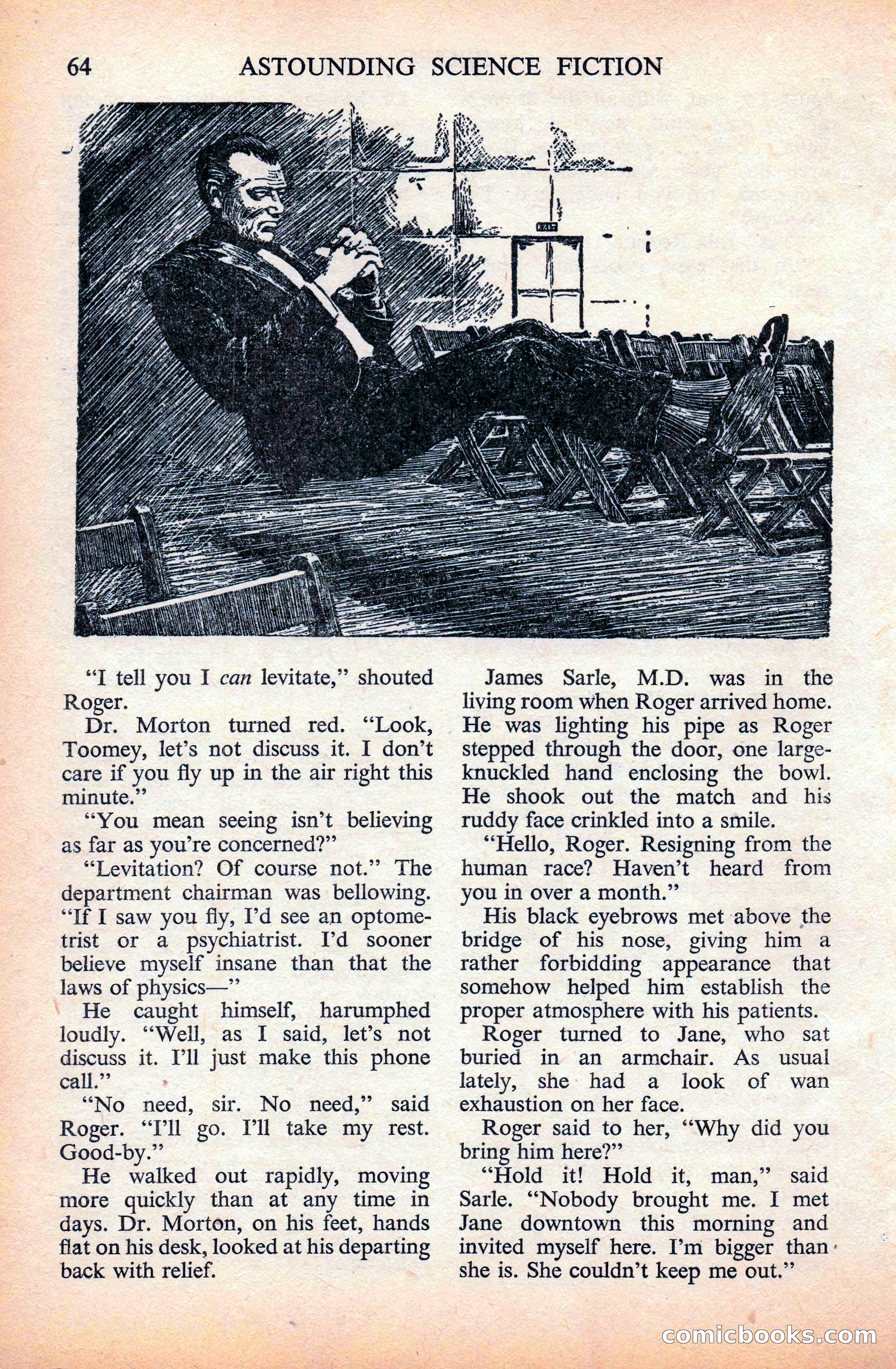 Astounding Science Fiction (British Edition) — page 66 of 133