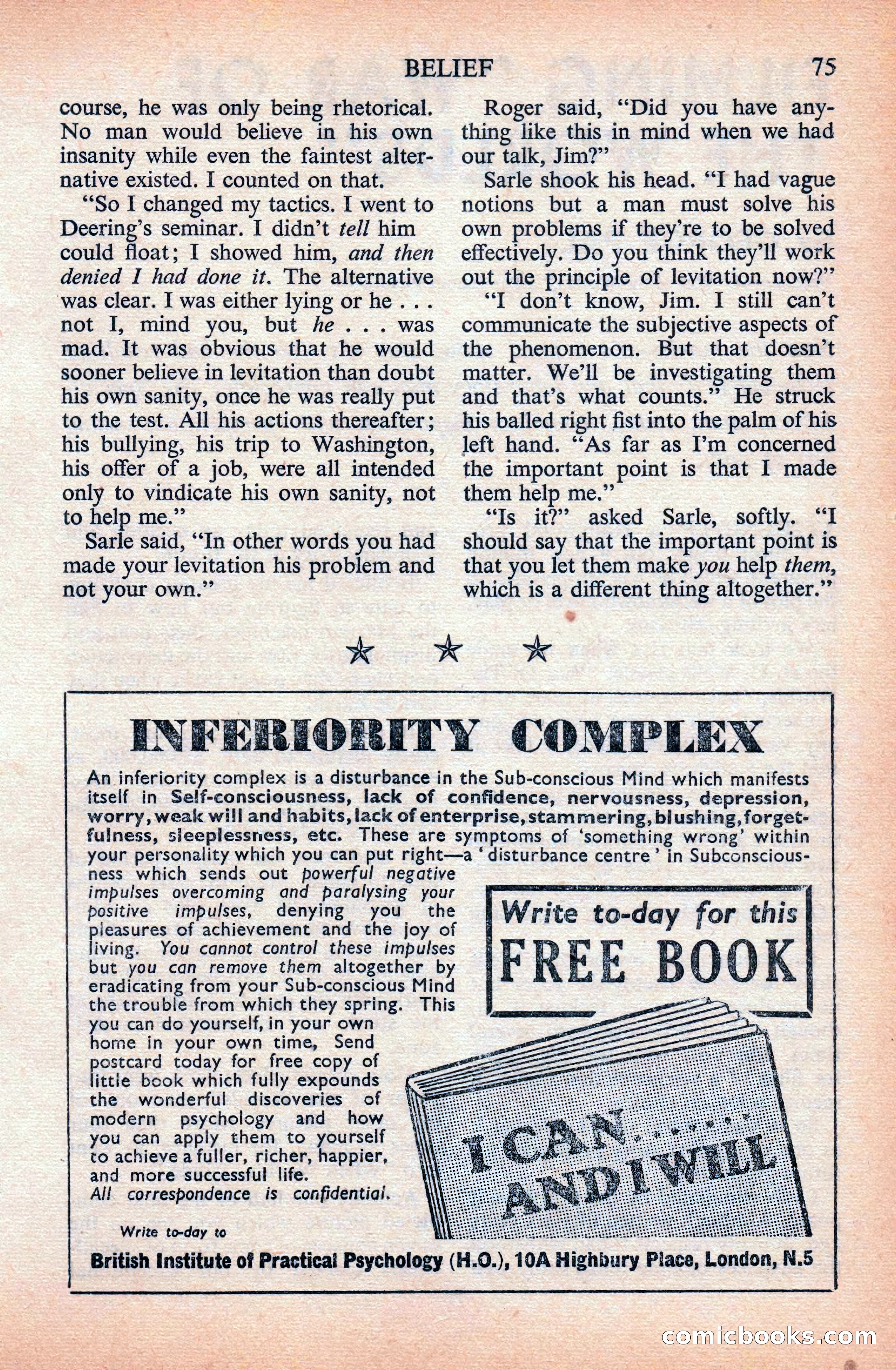 Astounding Science Fiction (British Edition) — page 77 of 133