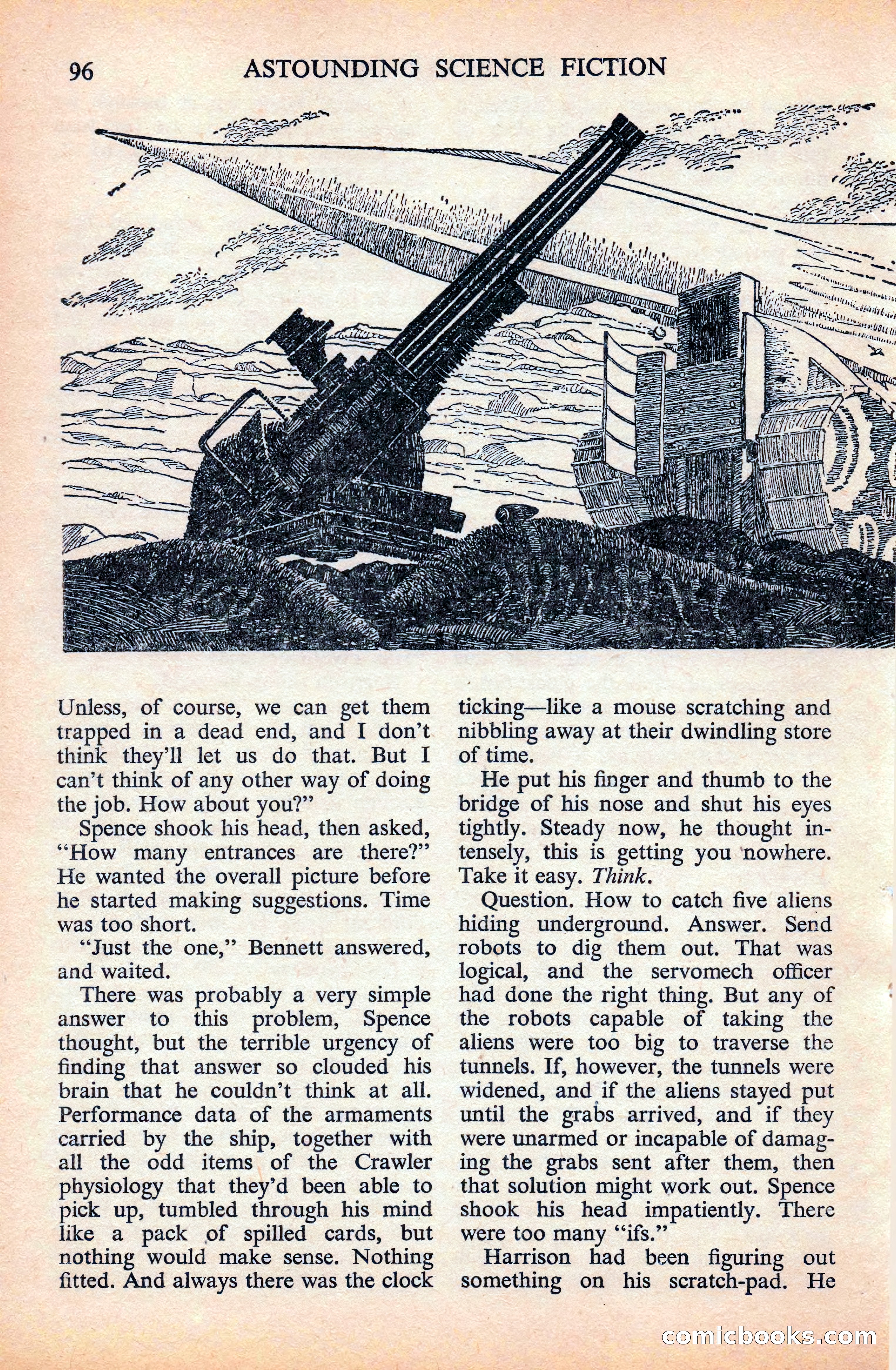 Astounding Science Fiction (British Edition) — page 98 of 133