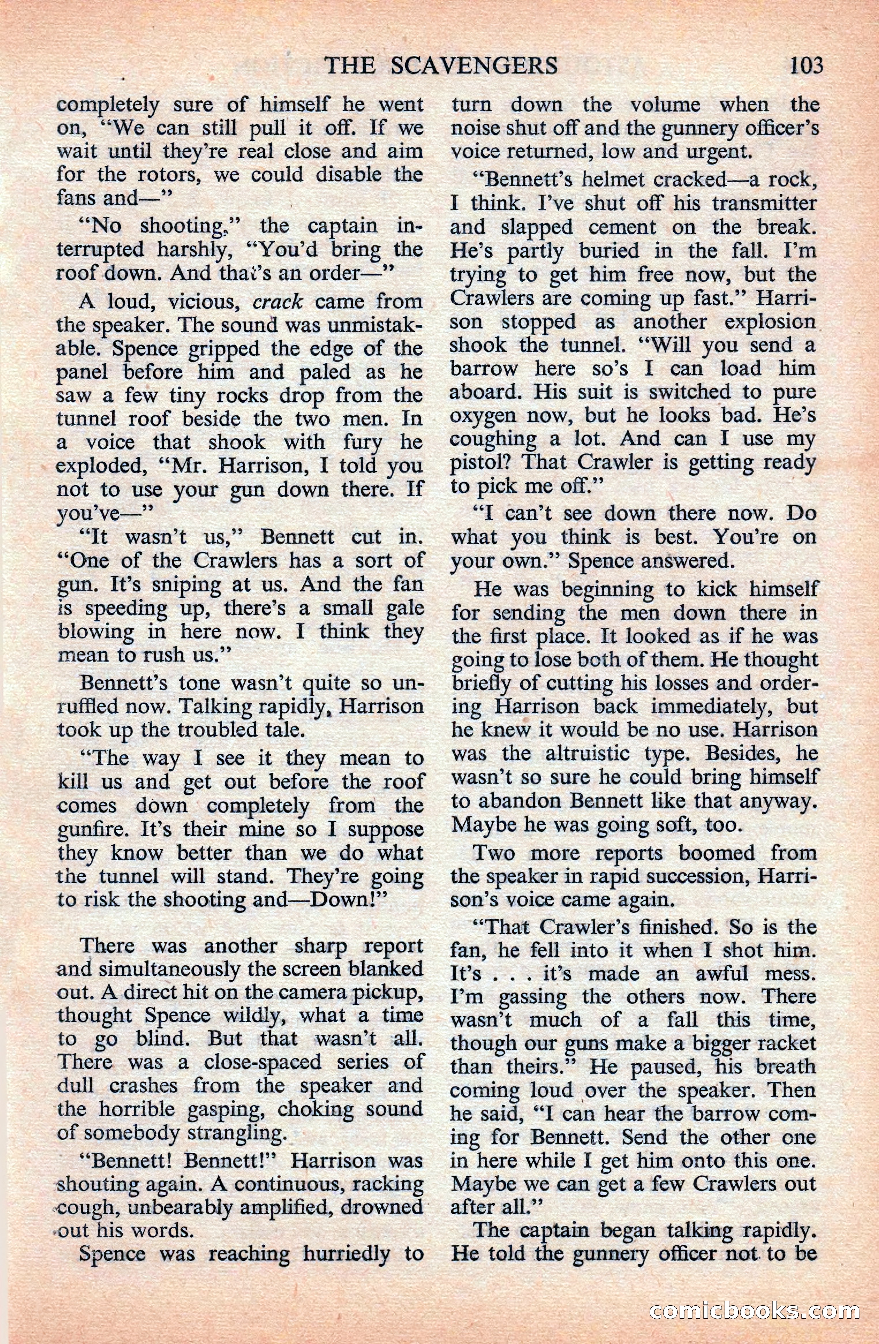 Astounding Science Fiction (British Edition) — page 105 of 133