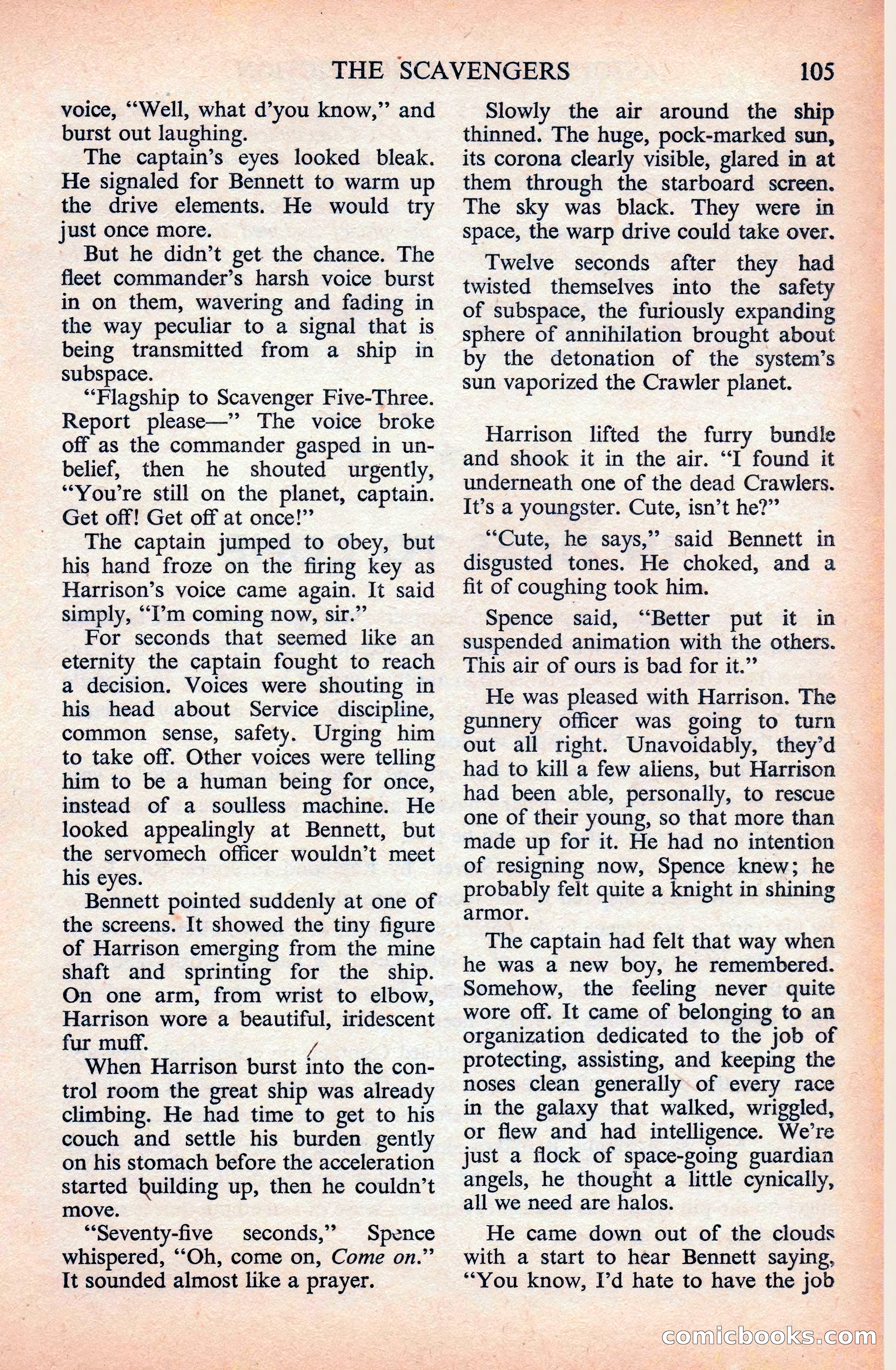 Astounding Science Fiction (British Edition) — page 107 of 133