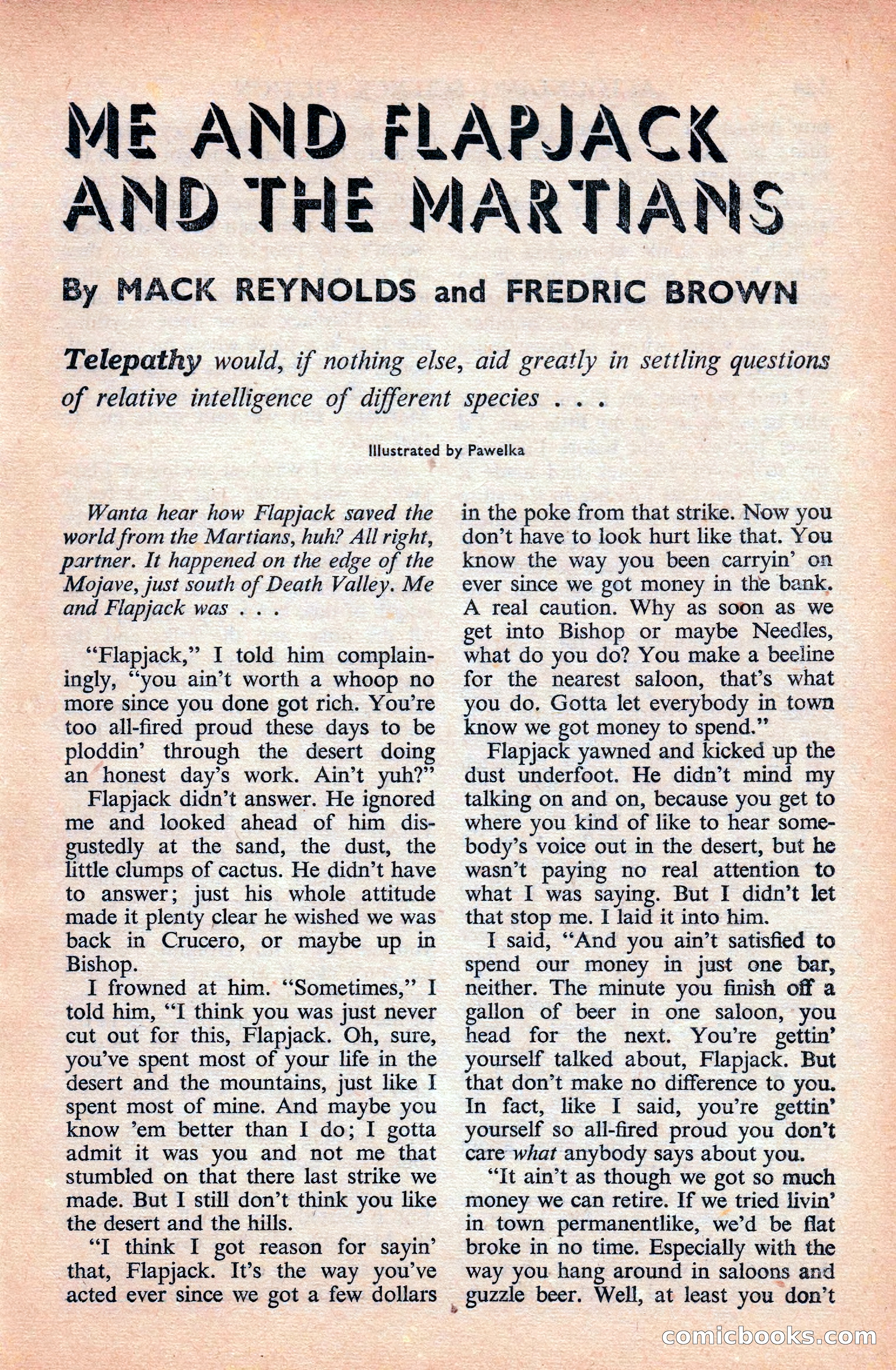 Astounding Science Fiction (British Edition) — page 125 of 133