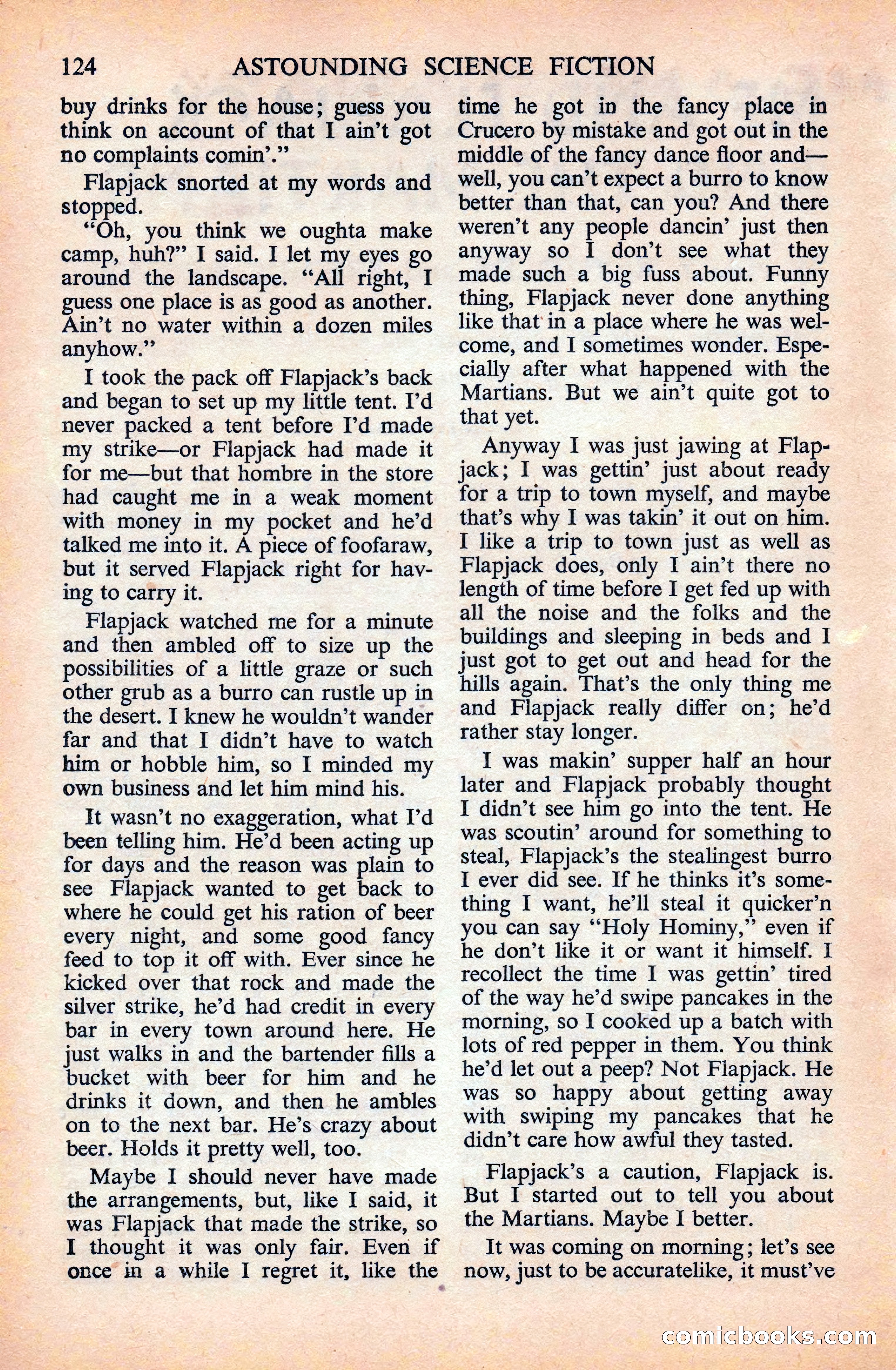 Astounding Science Fiction (British Edition) — page 126 of 133