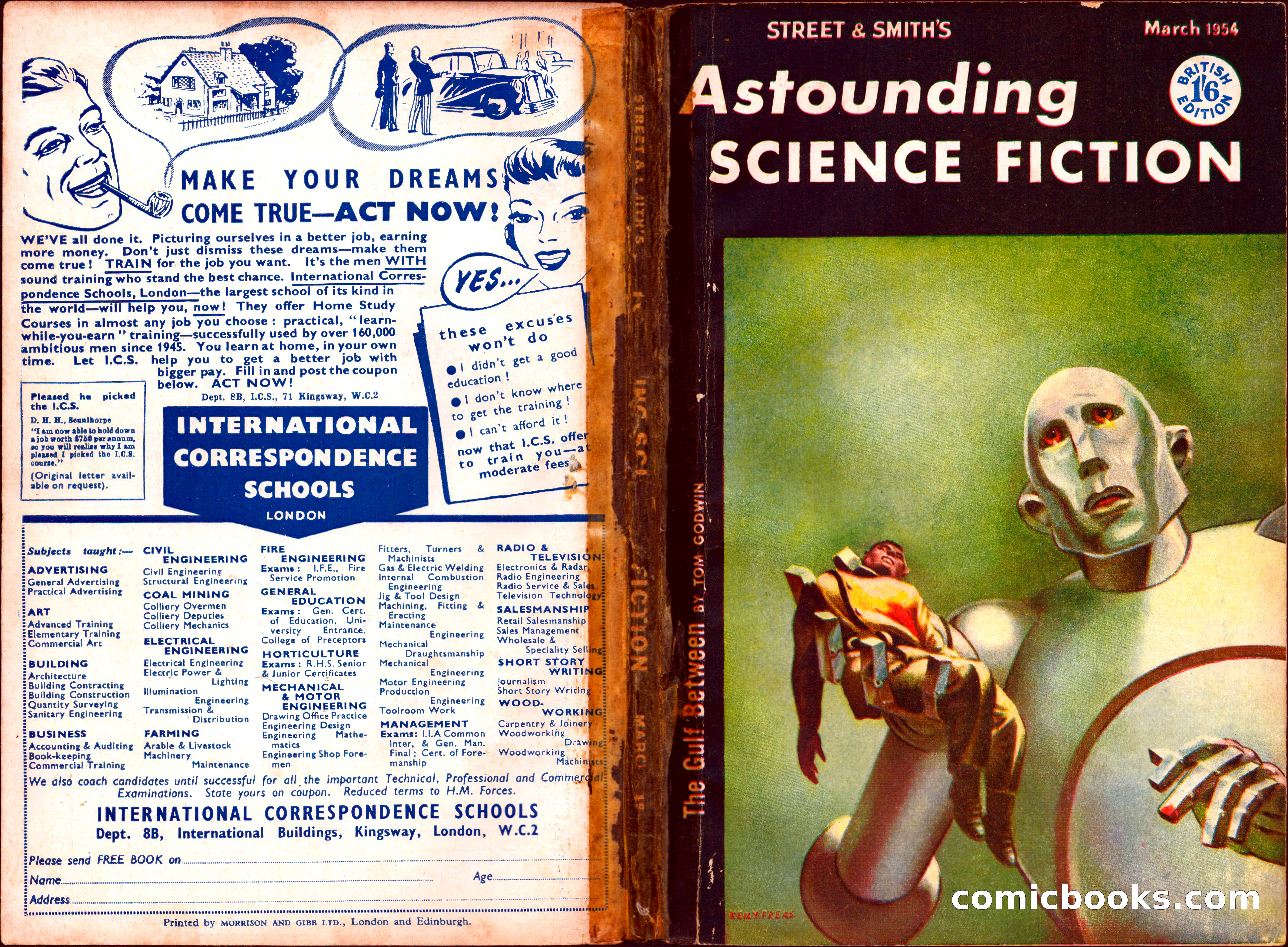 Astounding Science Fiction (British Edition) — page 133 of 133