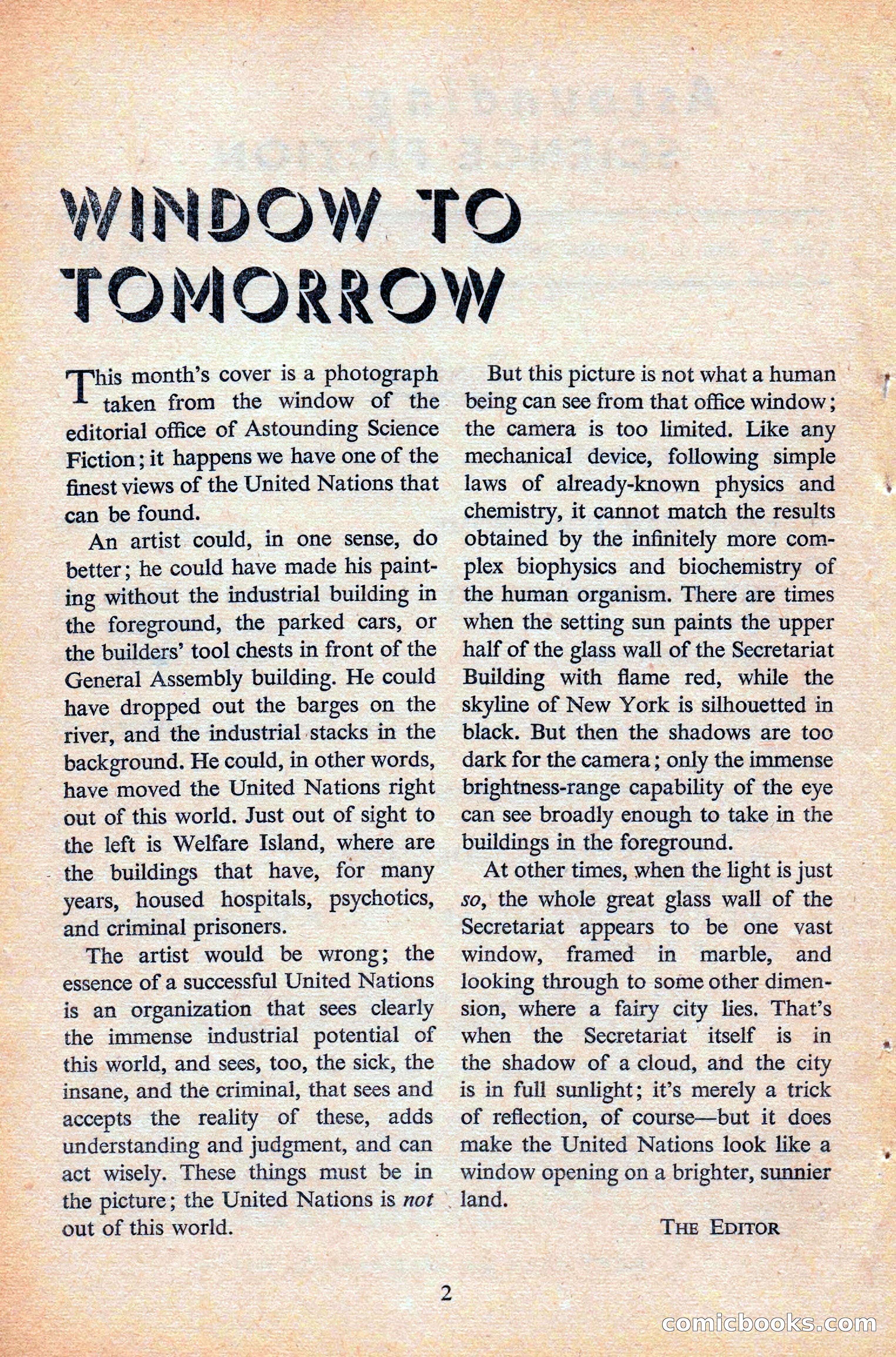 Astounding Science Fiction, British Edition — page 4 of 132