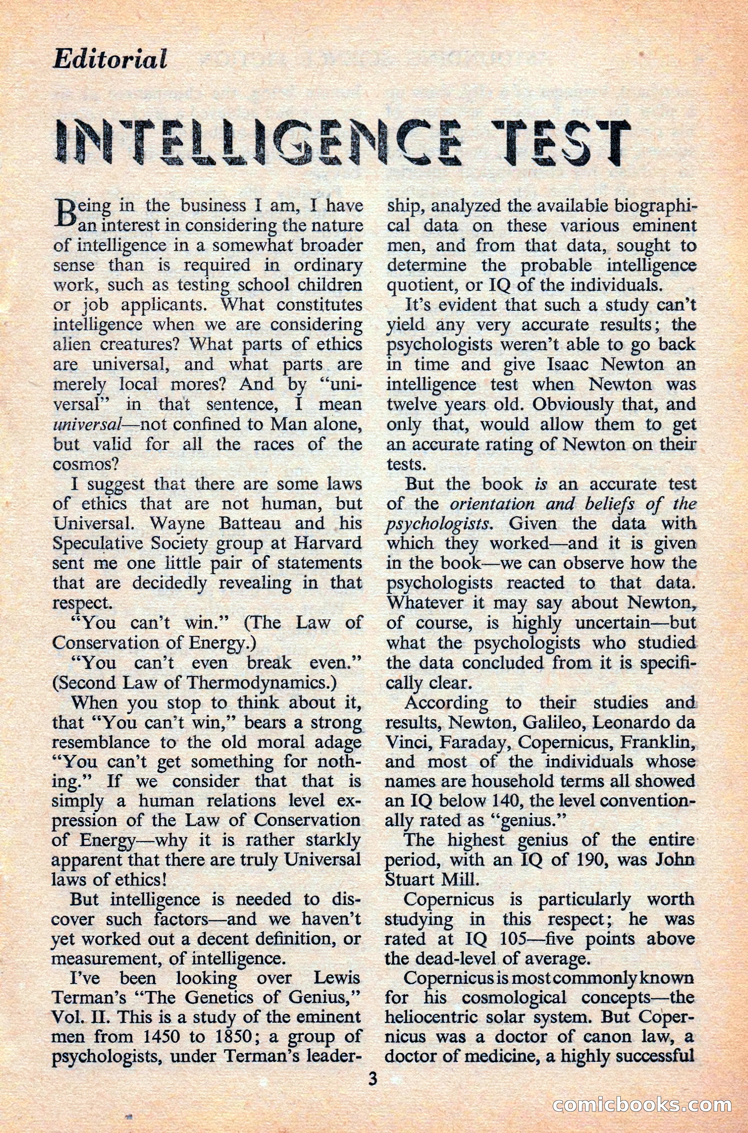 Astounding Science Fiction, British Edition — page 5 of 132