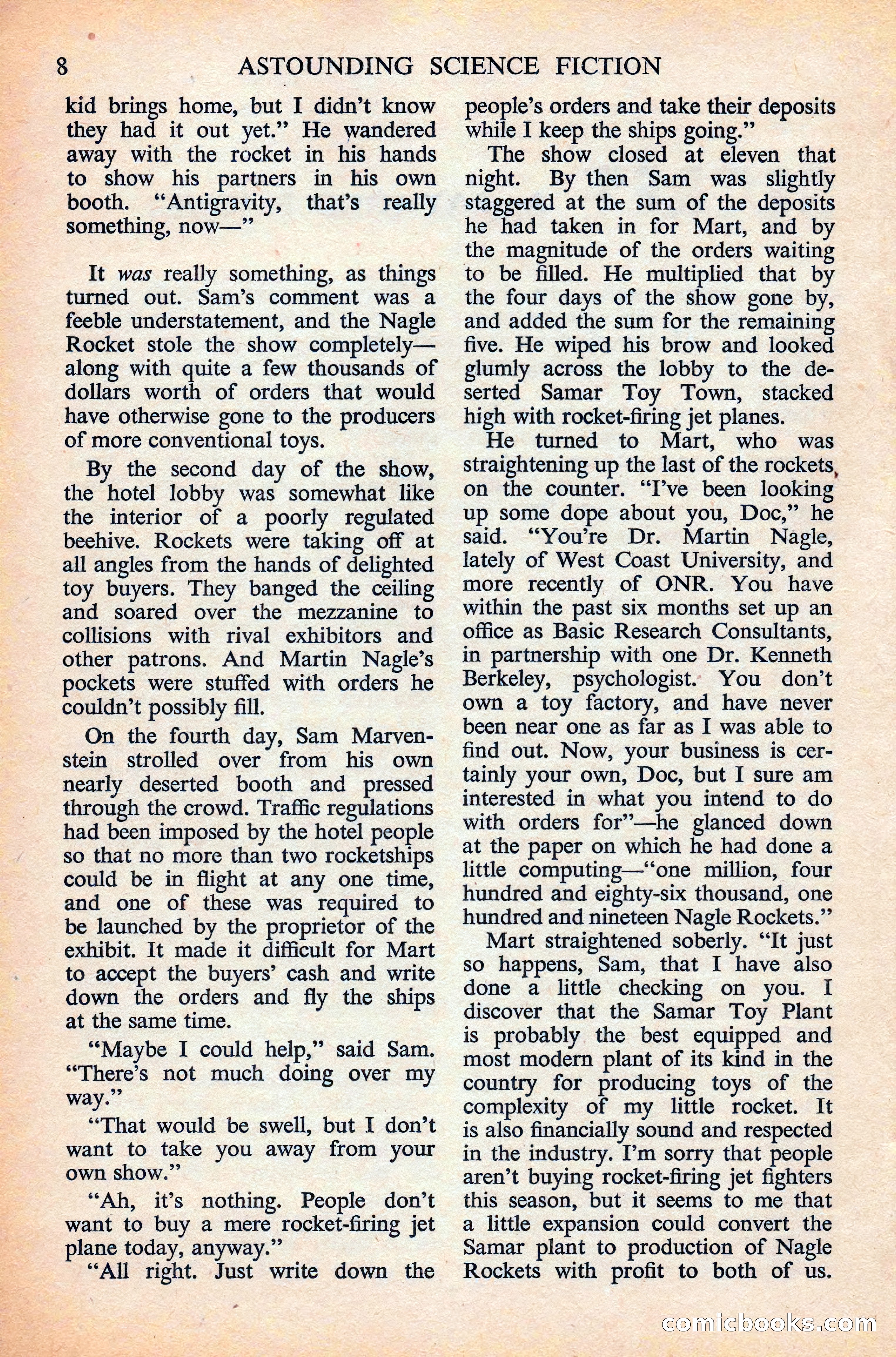 Astounding Science Fiction, British Edition — page 10 of 132