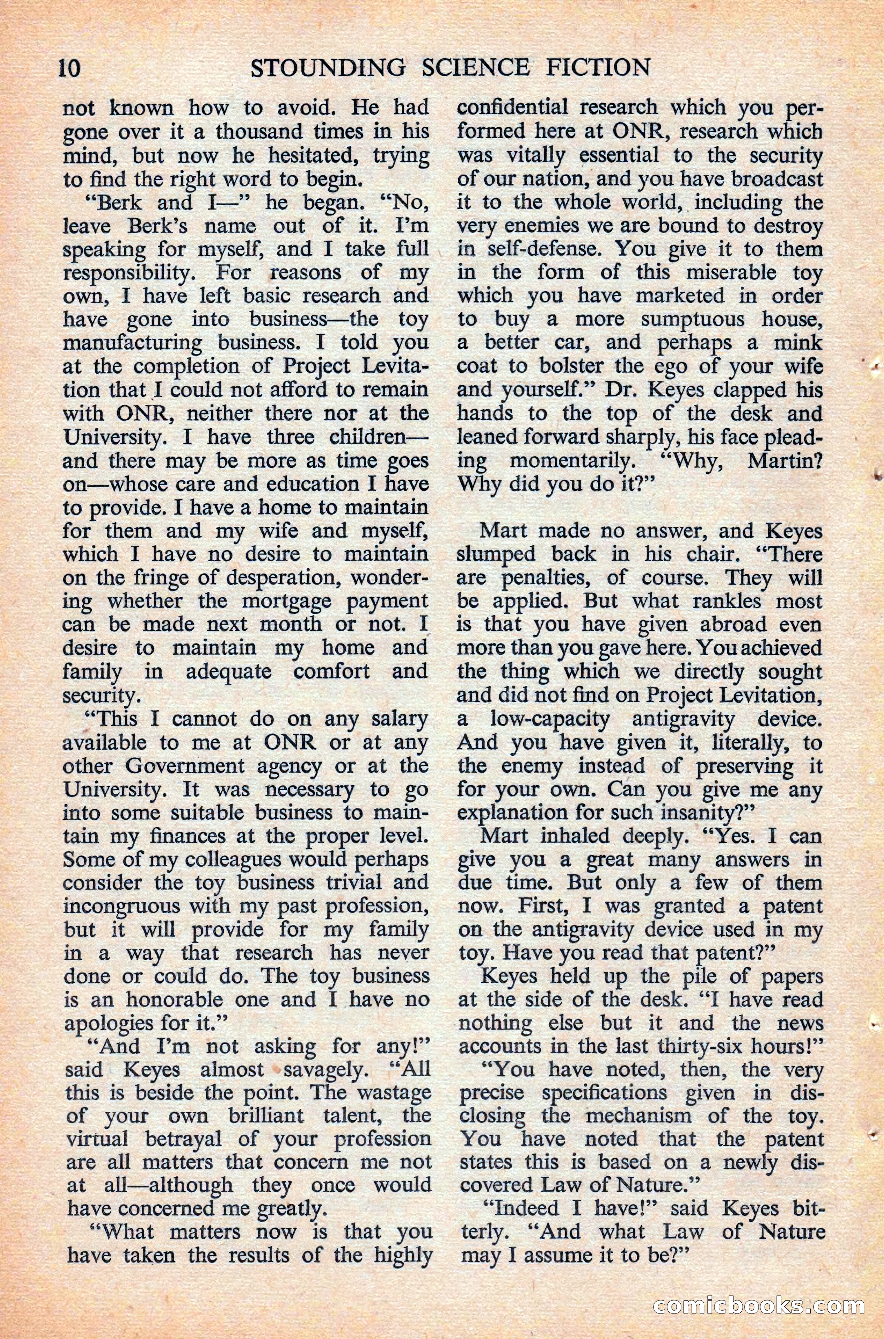 Astounding Science Fiction, British Edition — page 12 of 132