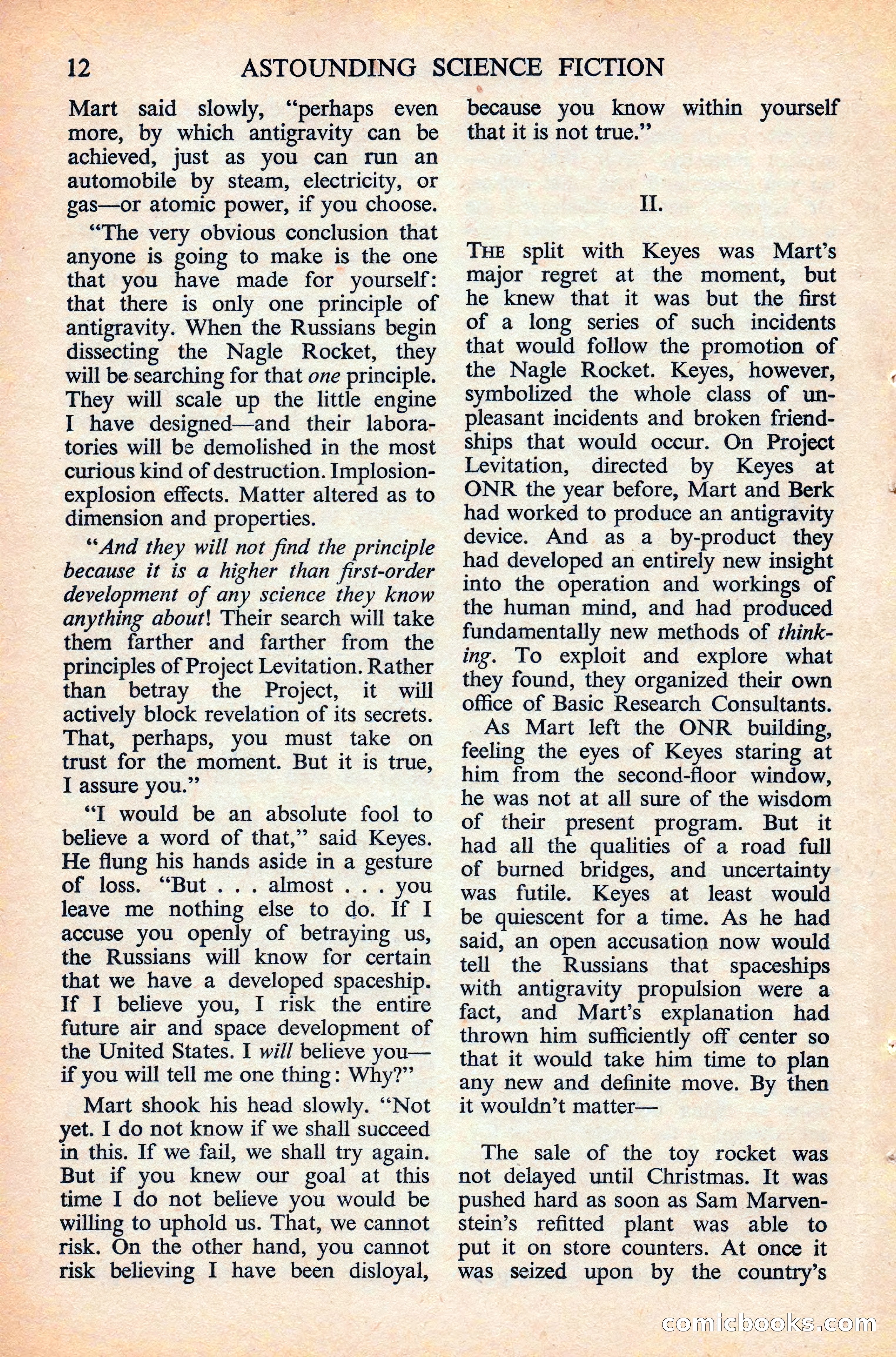 Astounding Science Fiction, British Edition — page 14 of 132